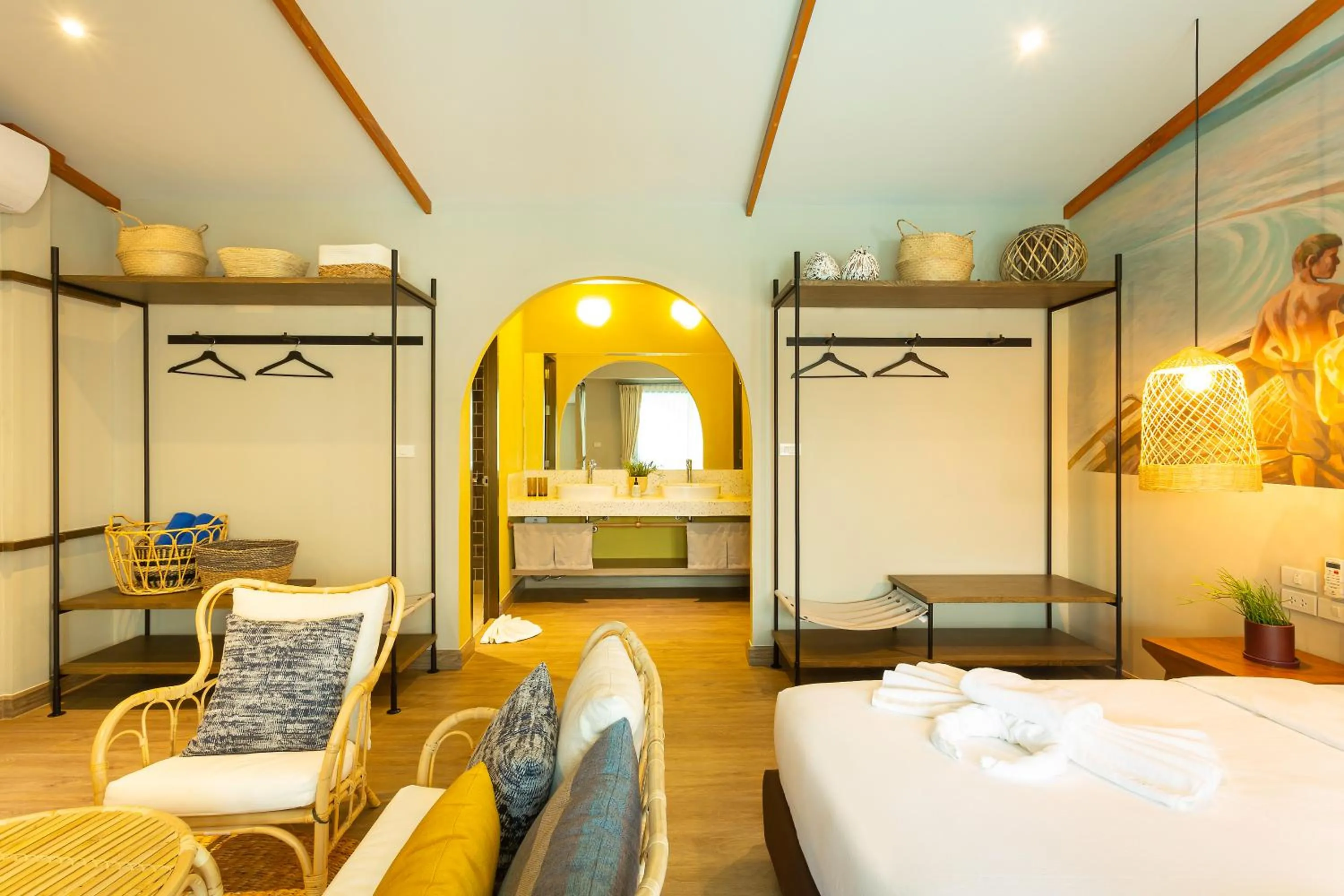 Bed in BARA BARA' Budget SATUN 'SHA Plus'