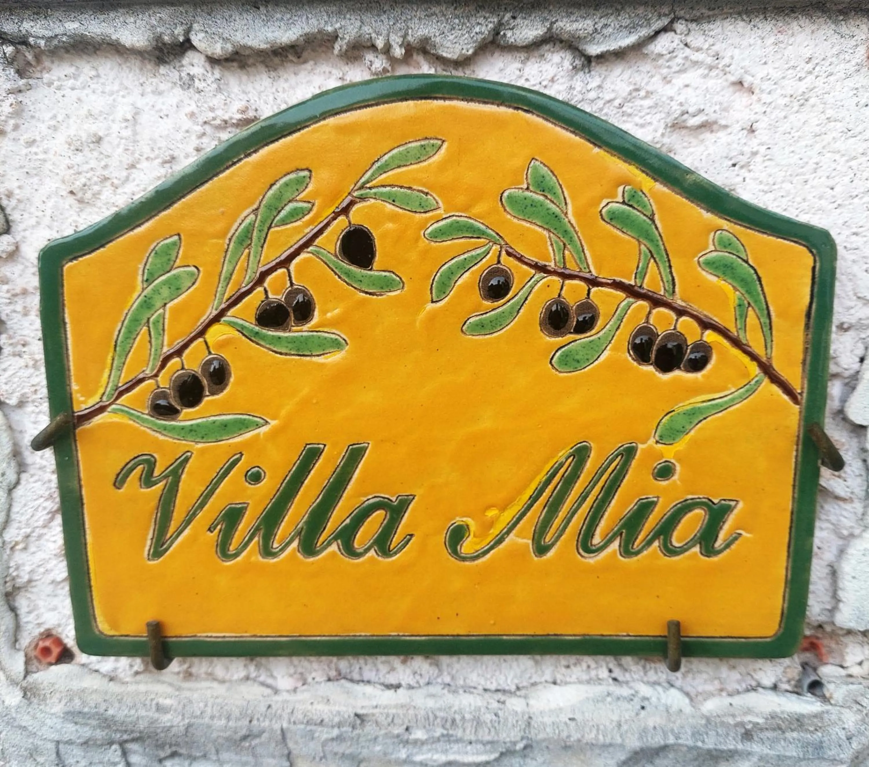 Logo/Certificate/Sign in Villa Mia