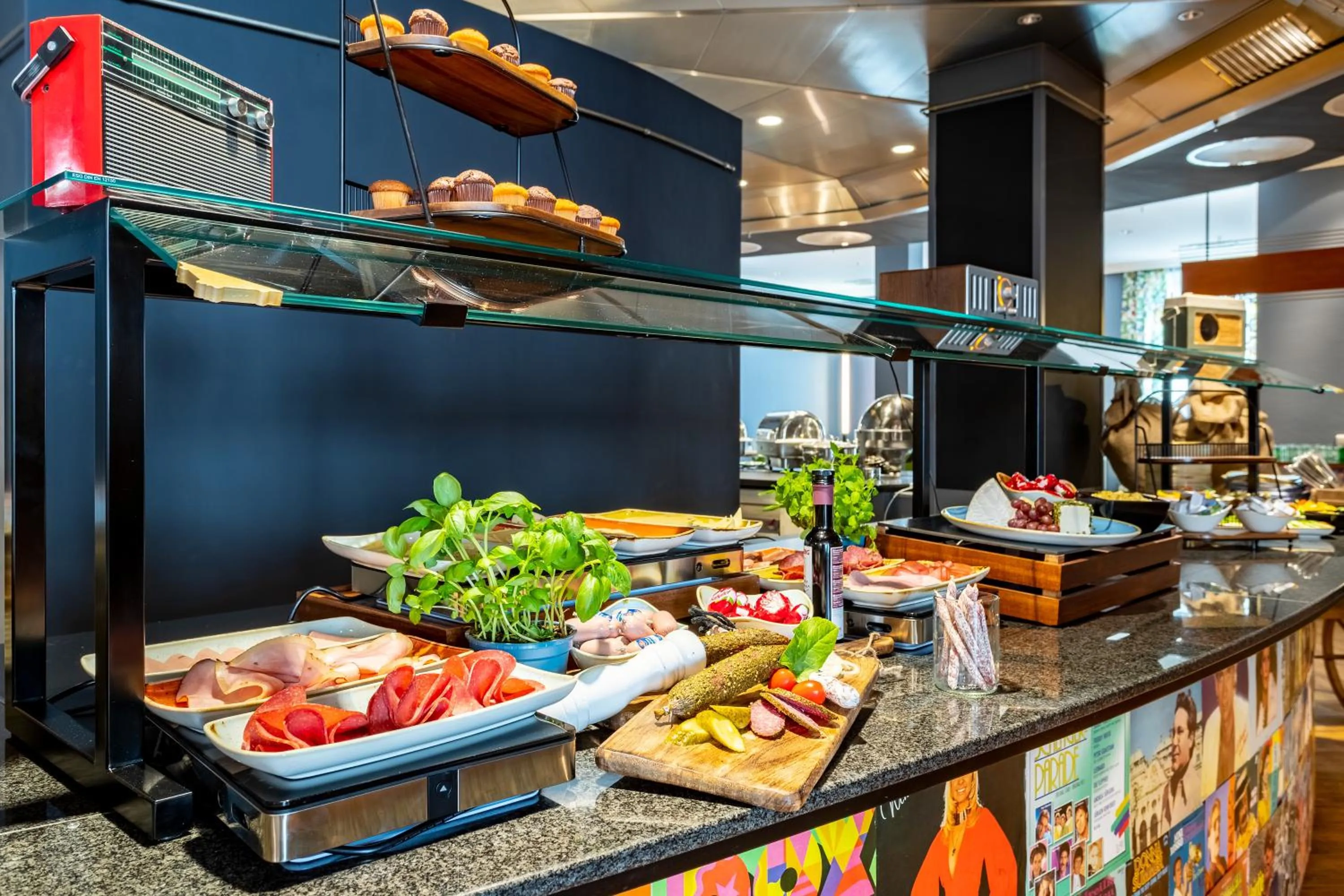 Food and drinks in mightyTwice Hotel Dresden