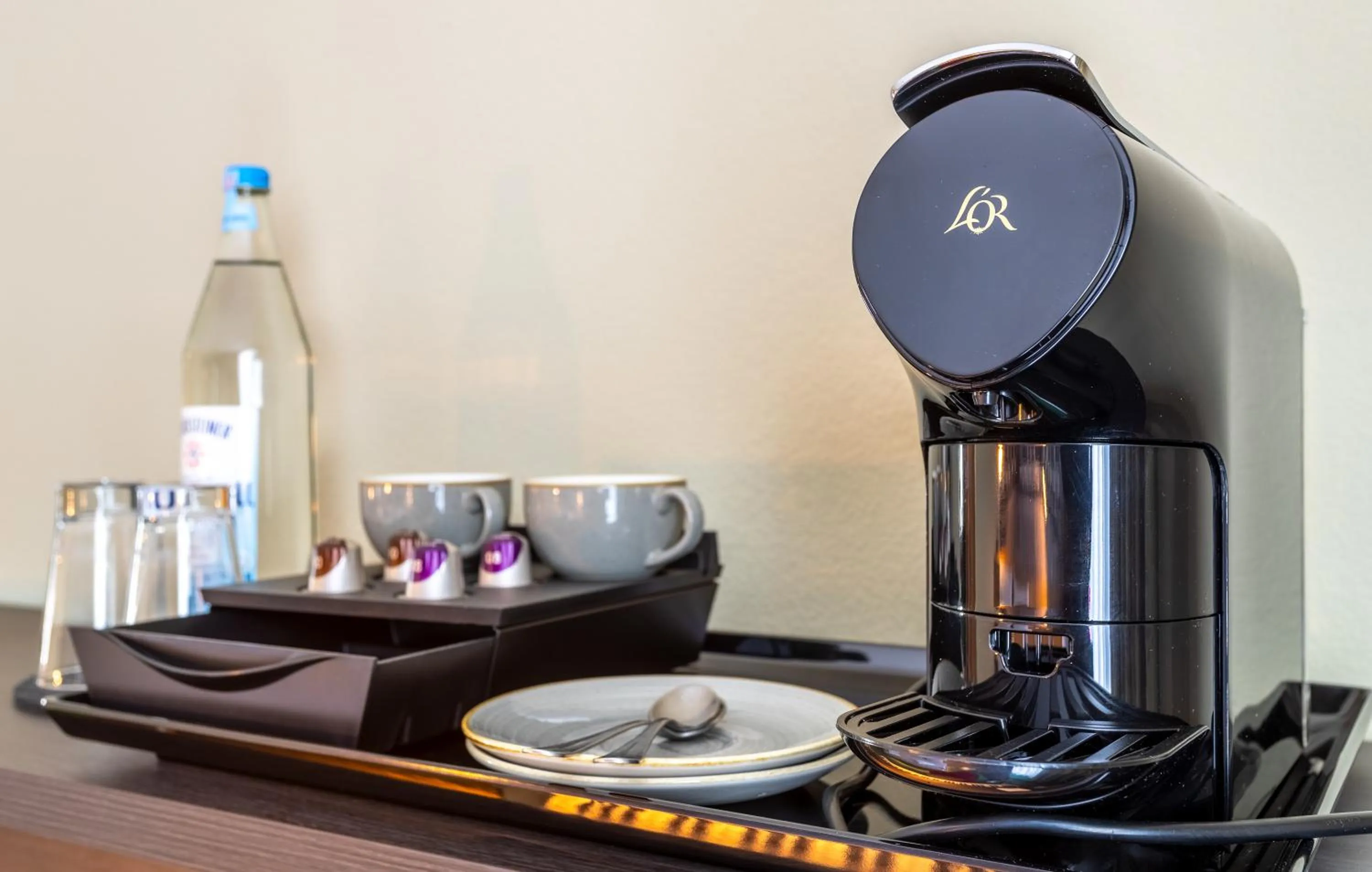 Coffee/tea facilities in mightyTwice Hotel Dresden