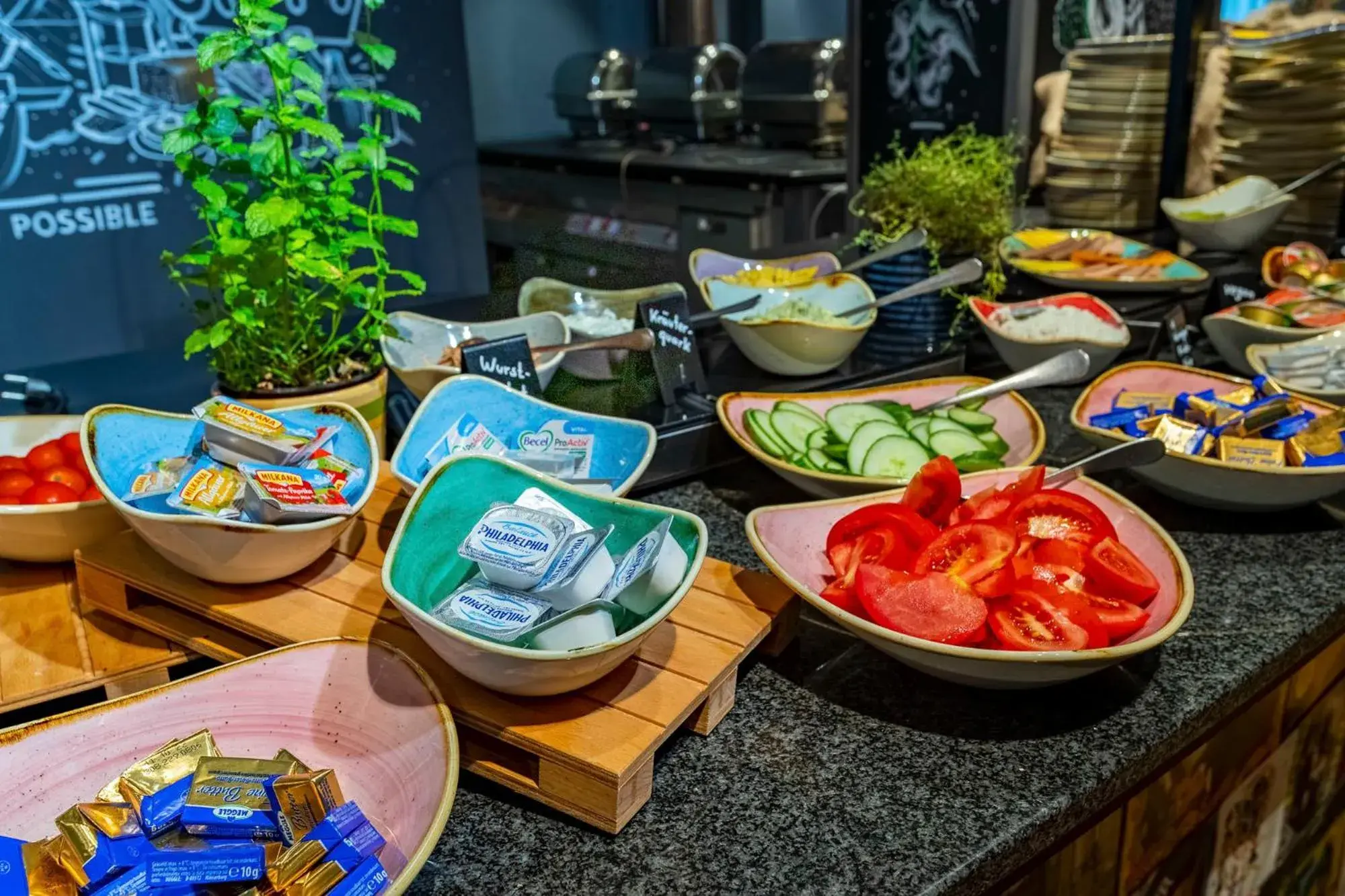 Breakfast in mightyTwice Hotel Dresden Breakfast in mightyTwice Hotel Dresden