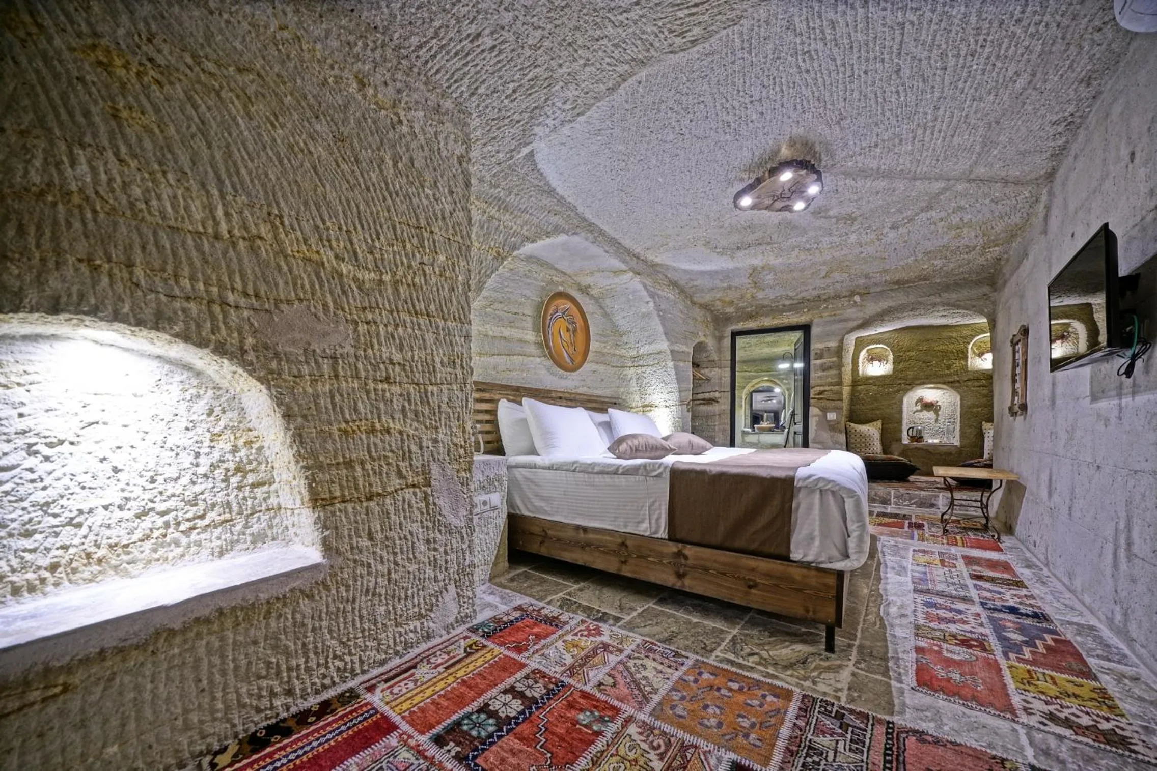 Bedroom, Bed in Arinna Cappadocia