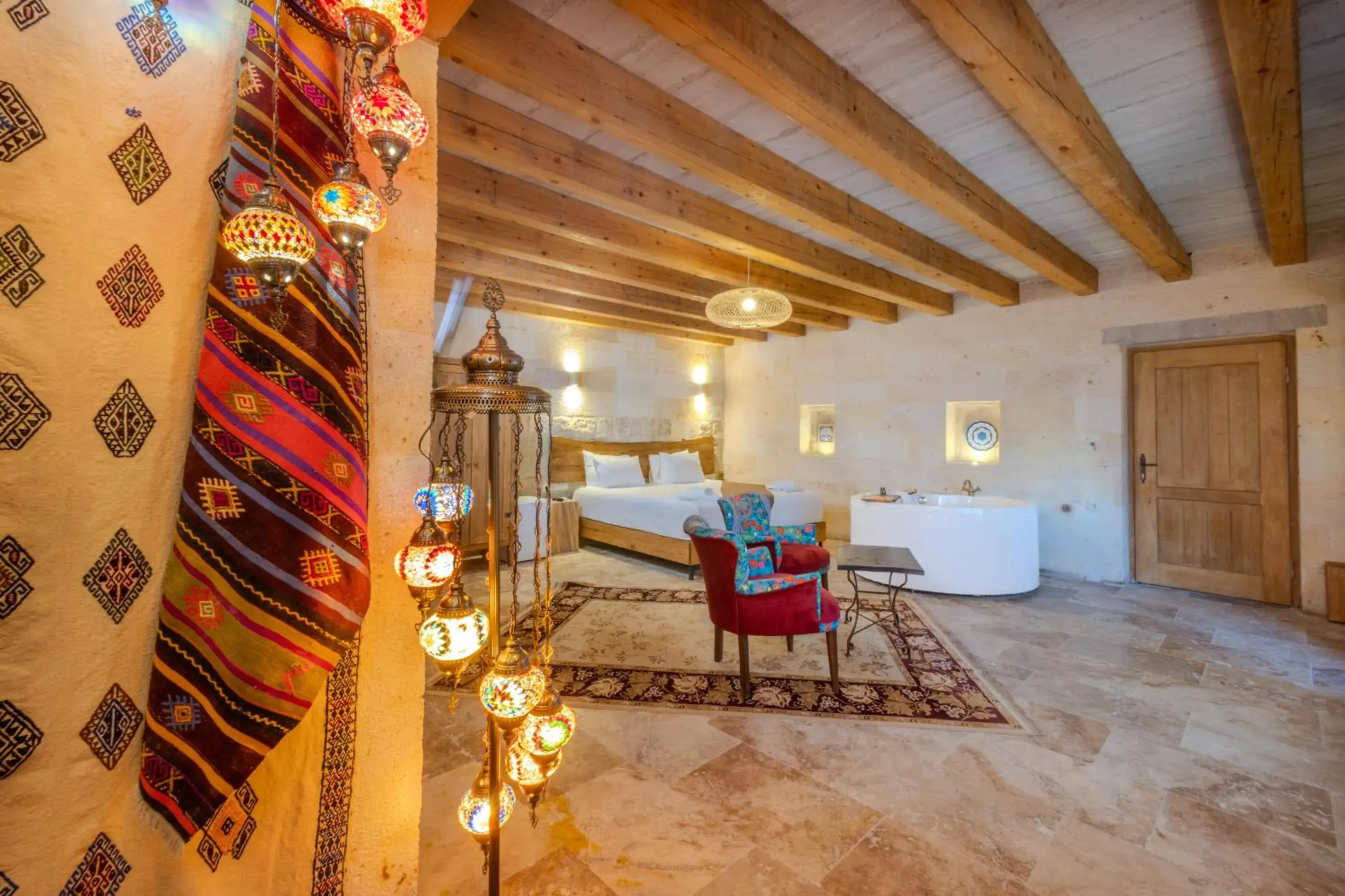 Bed in Arinna Cappadocia Bed in Arinna Cappadocia