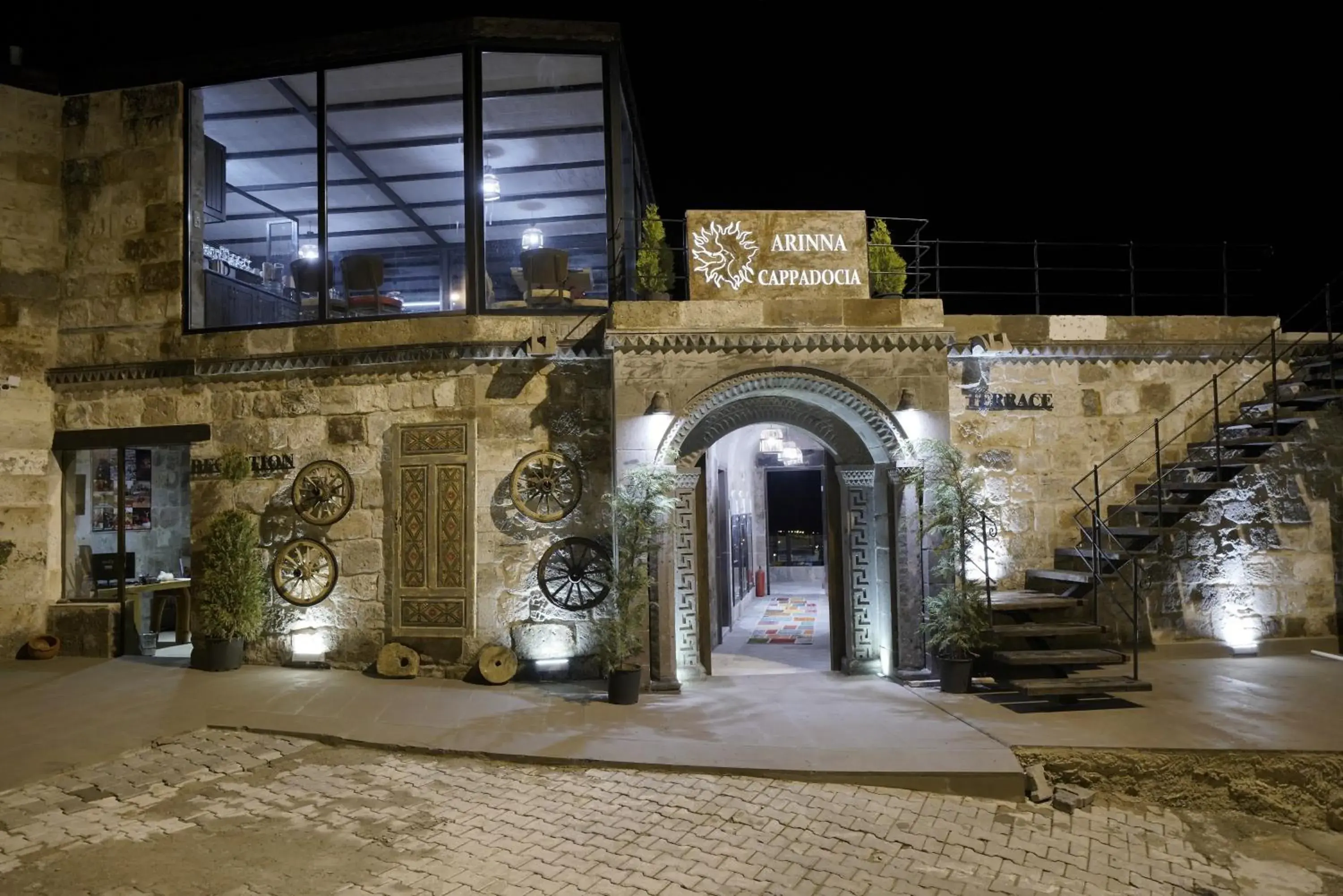 Facade/entrance in Arinna Cappadocia Facade/entrance in Arinna Cappadocia