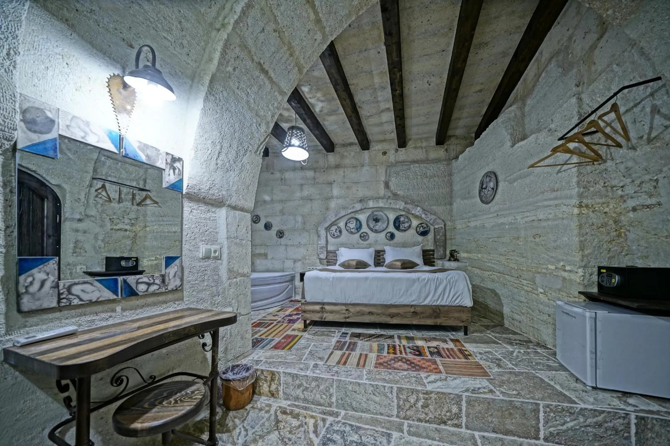 Decorative detail, Bed in Arinna Cappadocia
