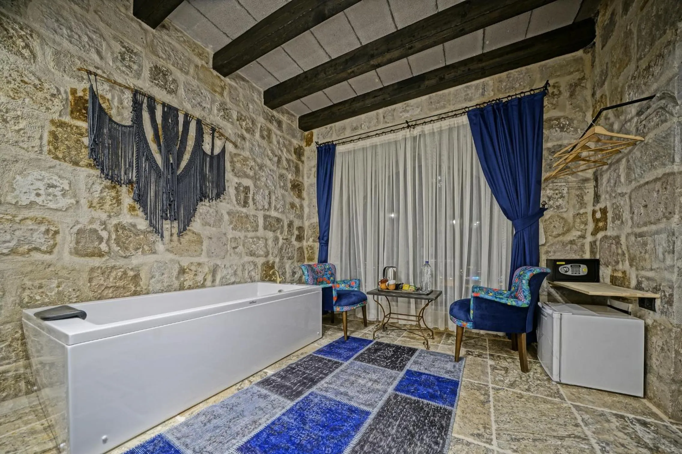 Seating area in Arinna Cappadocia