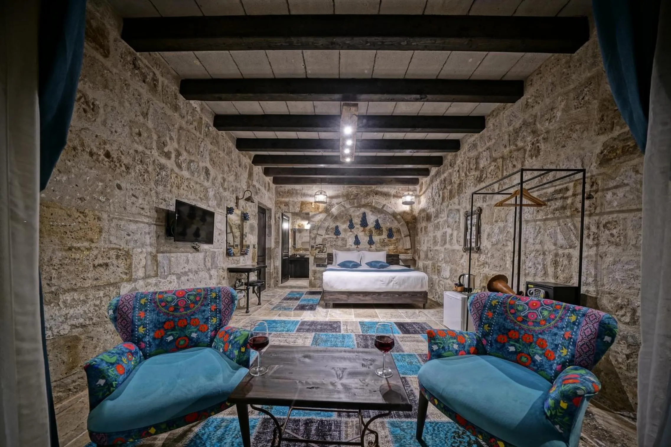 Seating area in Arinna Cappadocia