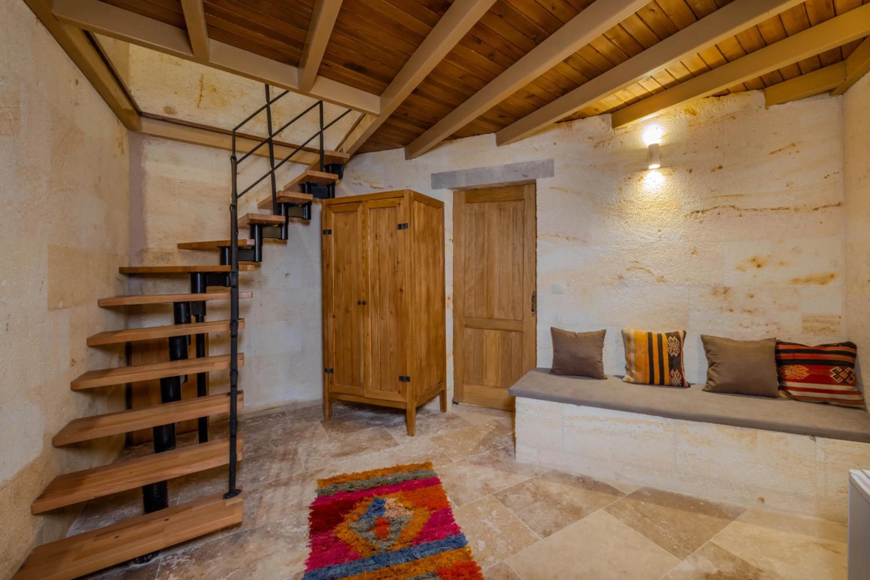 Seating area in Arinna Cappadocia