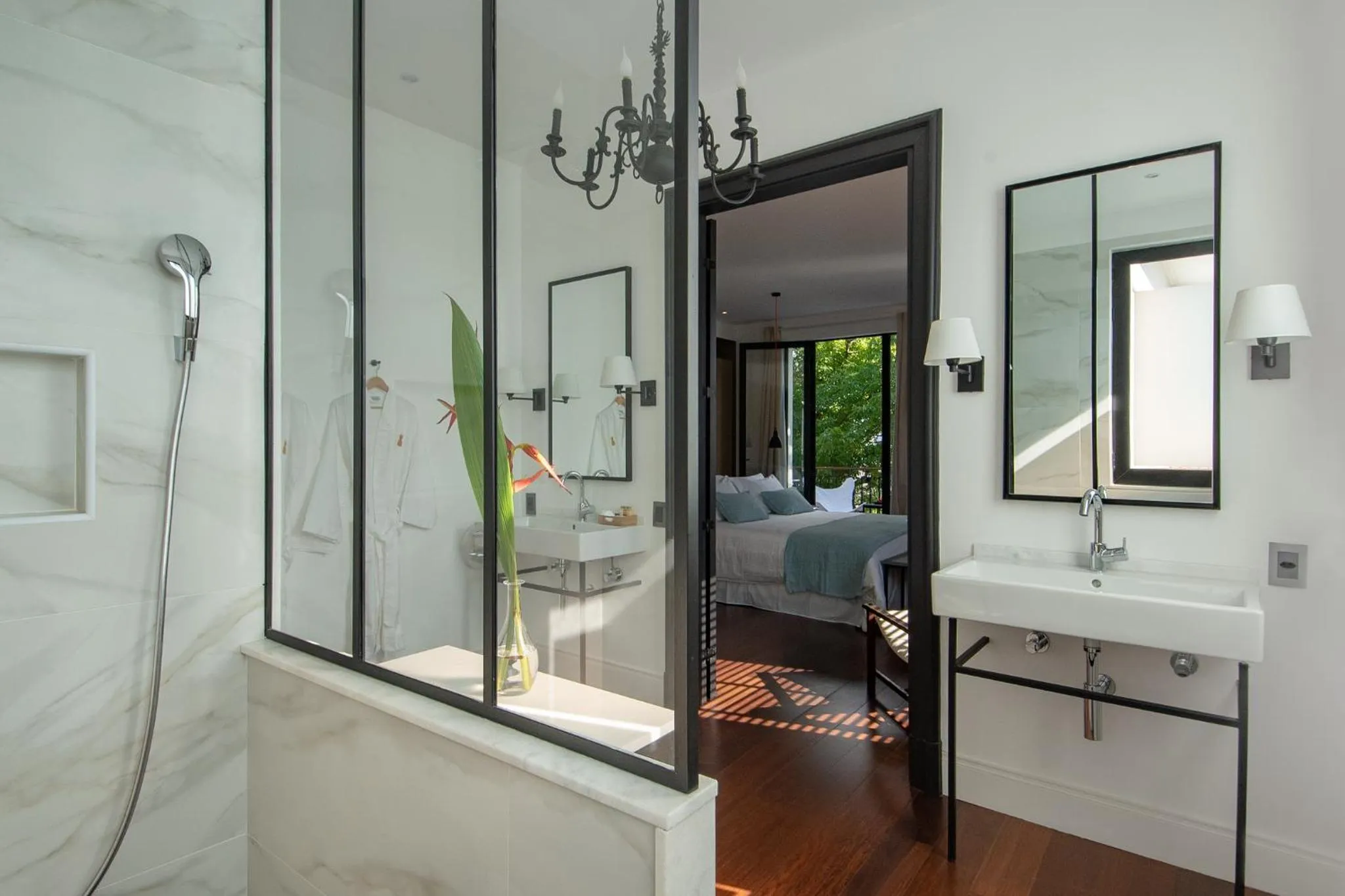 Bed in Villa Paranaguá Hotel & Spa - Boutique Hotel