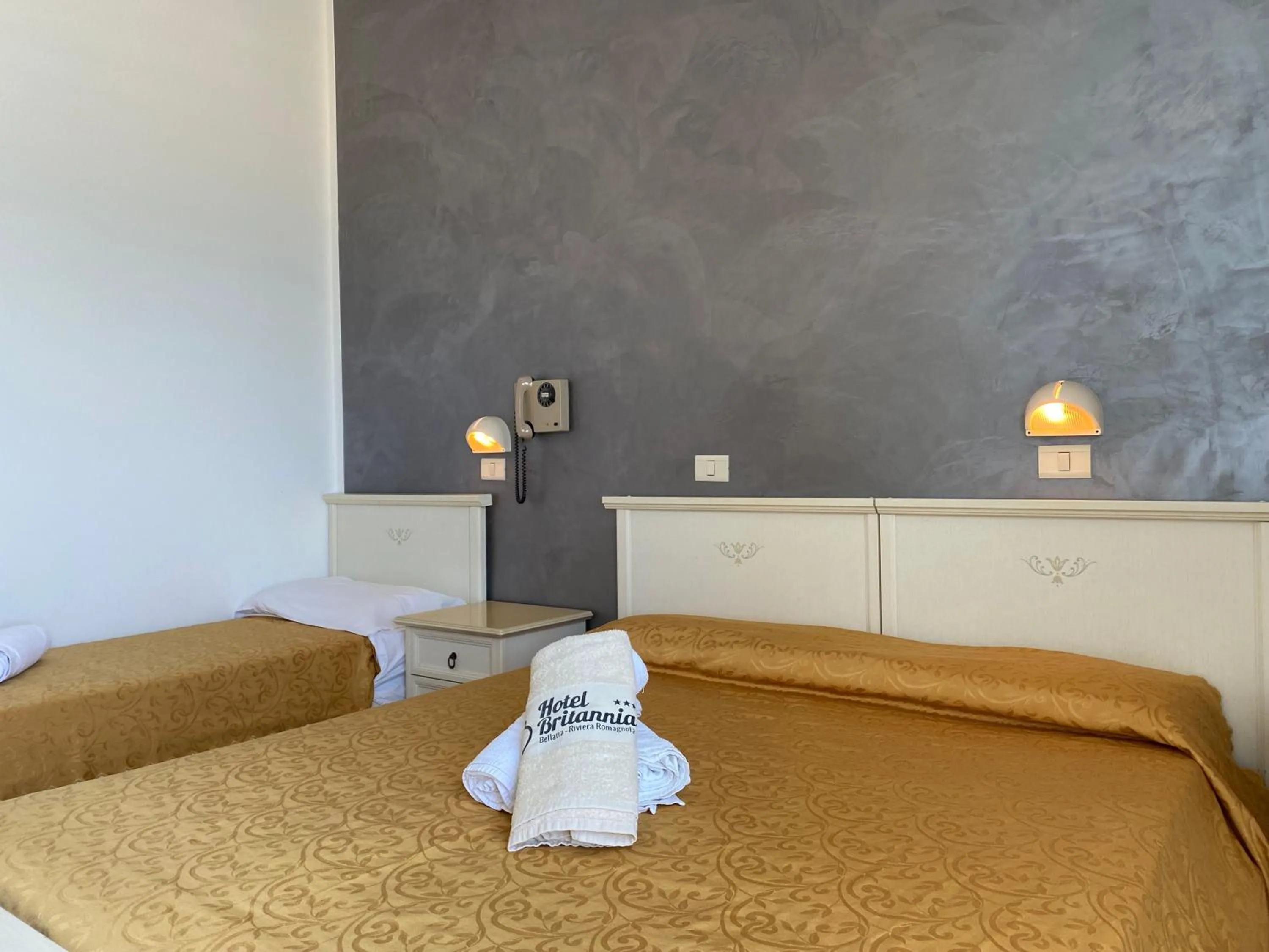 Bedroom in Hotel Britannia