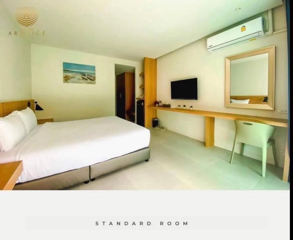 Bed in ARENICE Boutique Hotel