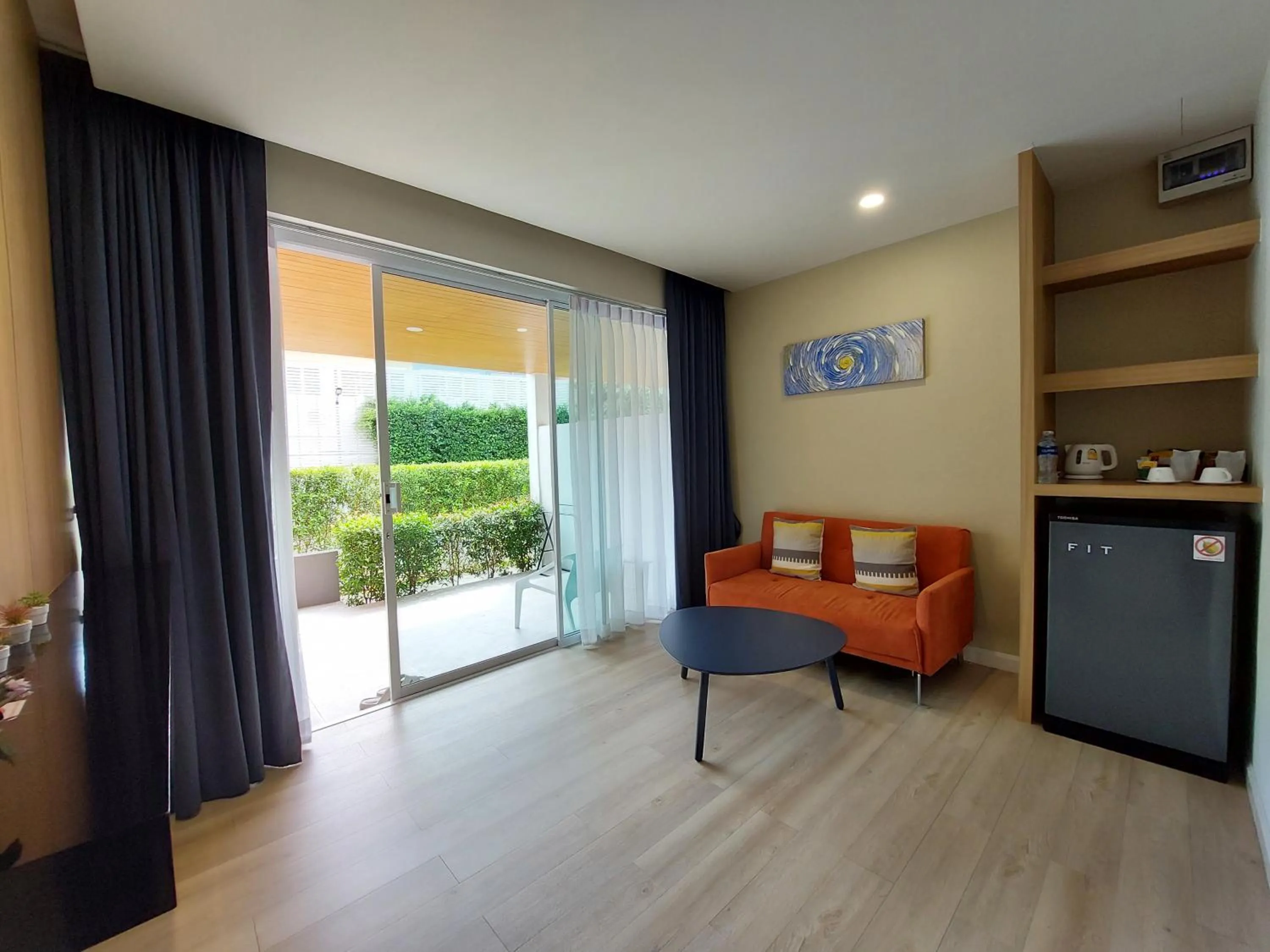 Living room in ARENICE Boutique Hotel