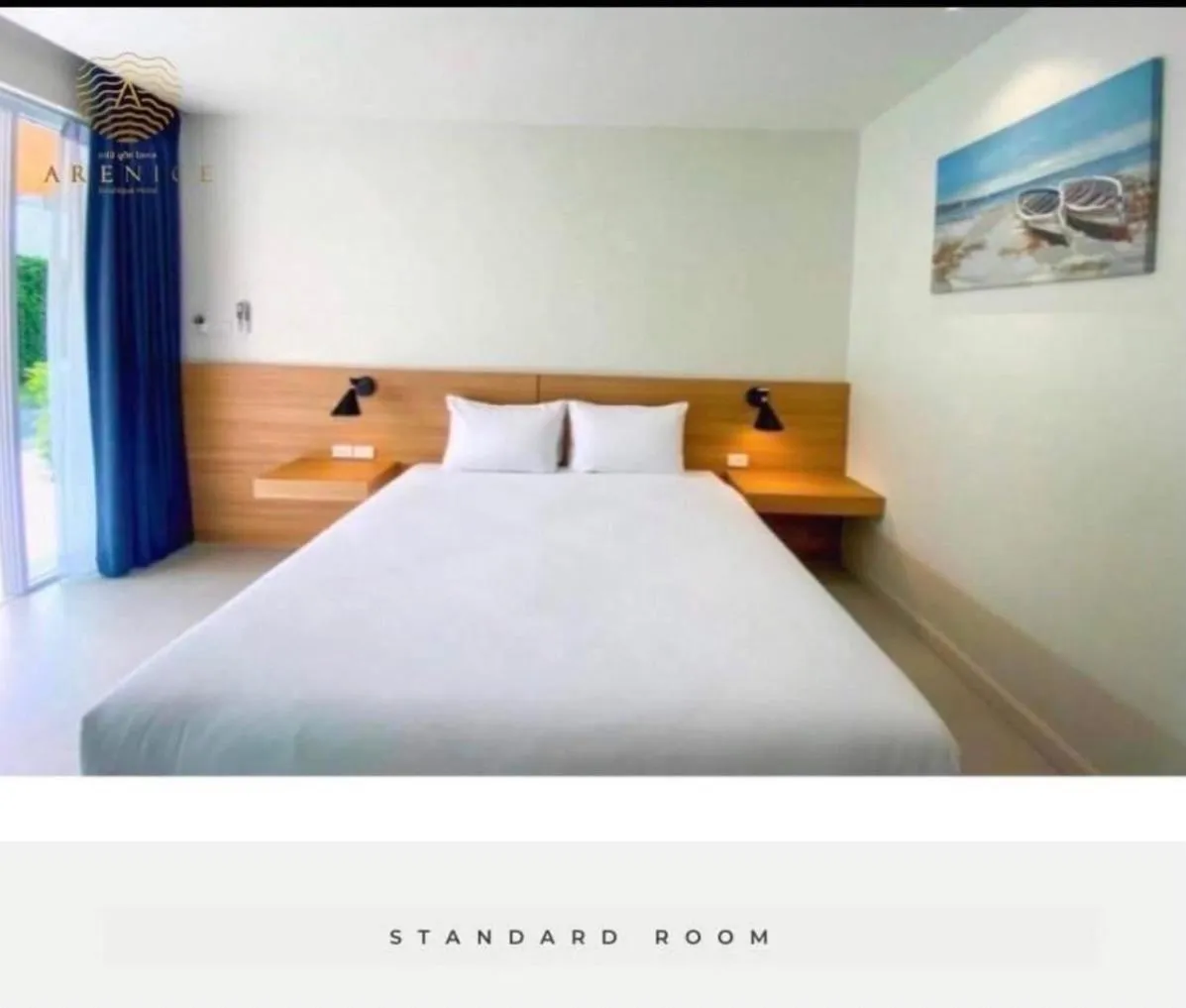 Bed in ARENICE Boutique Hotel