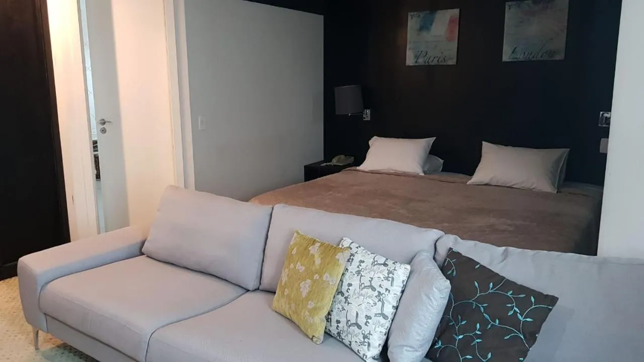 Property building, Bed in HOTEL SHOPPING VILA OLIMPIA