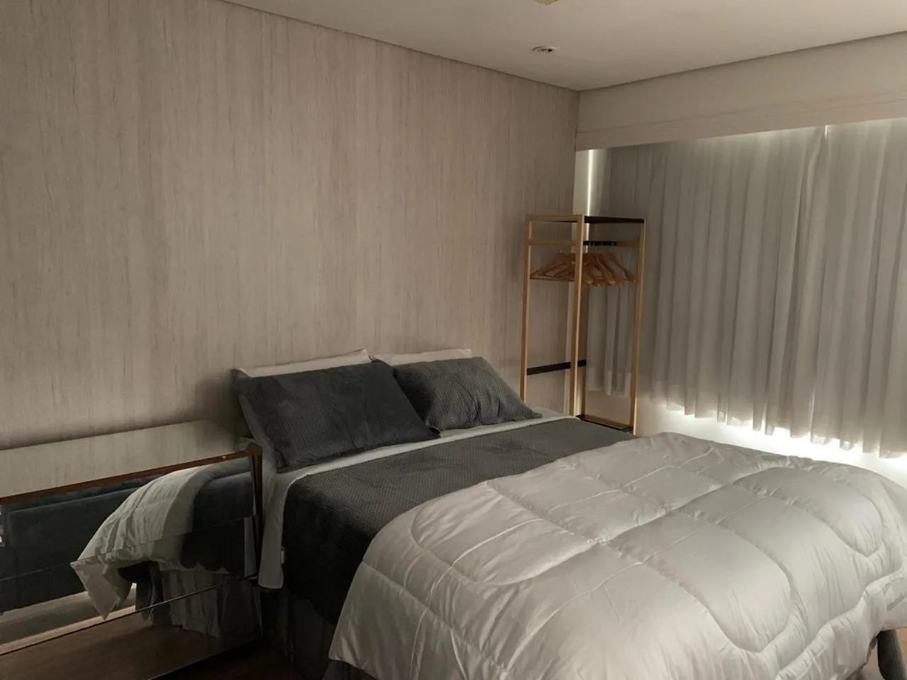 Bed in HOTEL SHOPPING VILA OLIMPIA