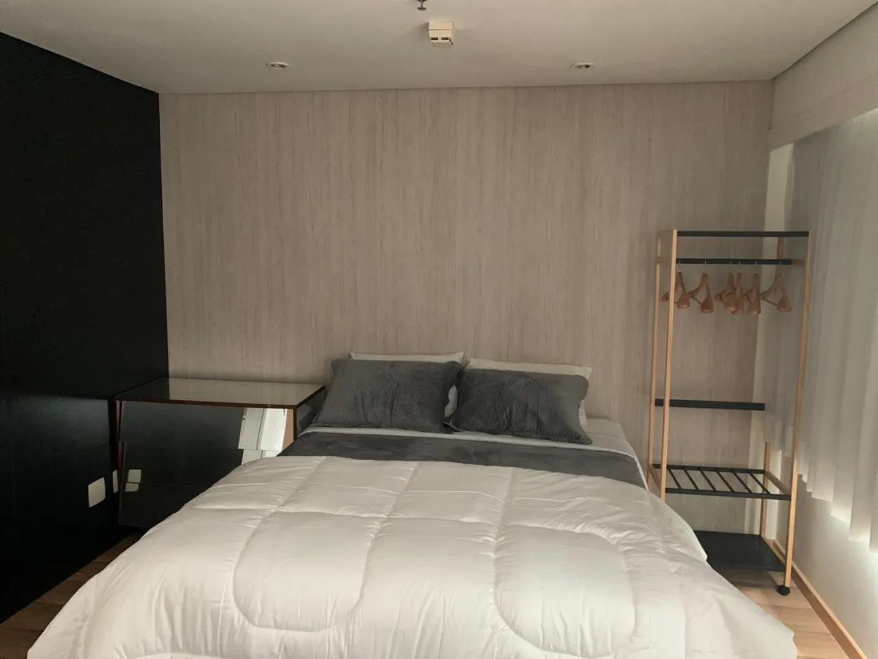 Bed in HOTEL SHOPPING VILA OLIMPIA