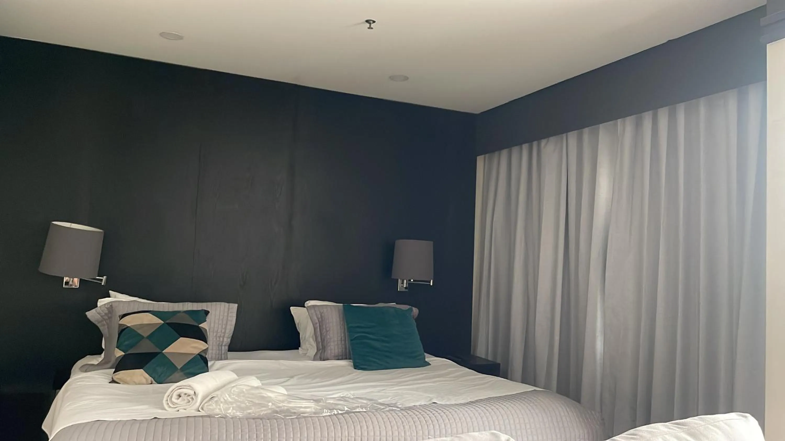 Bed in HOTEL SHOPPING VILA OLIMPIA