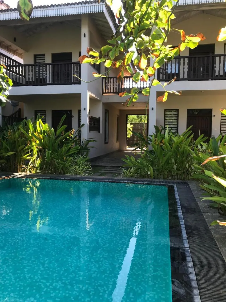 Pool view in Guru Beach Resort