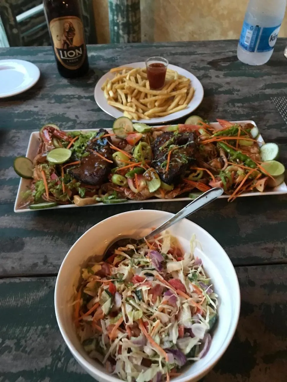 Lunch in Guru Beach Resort