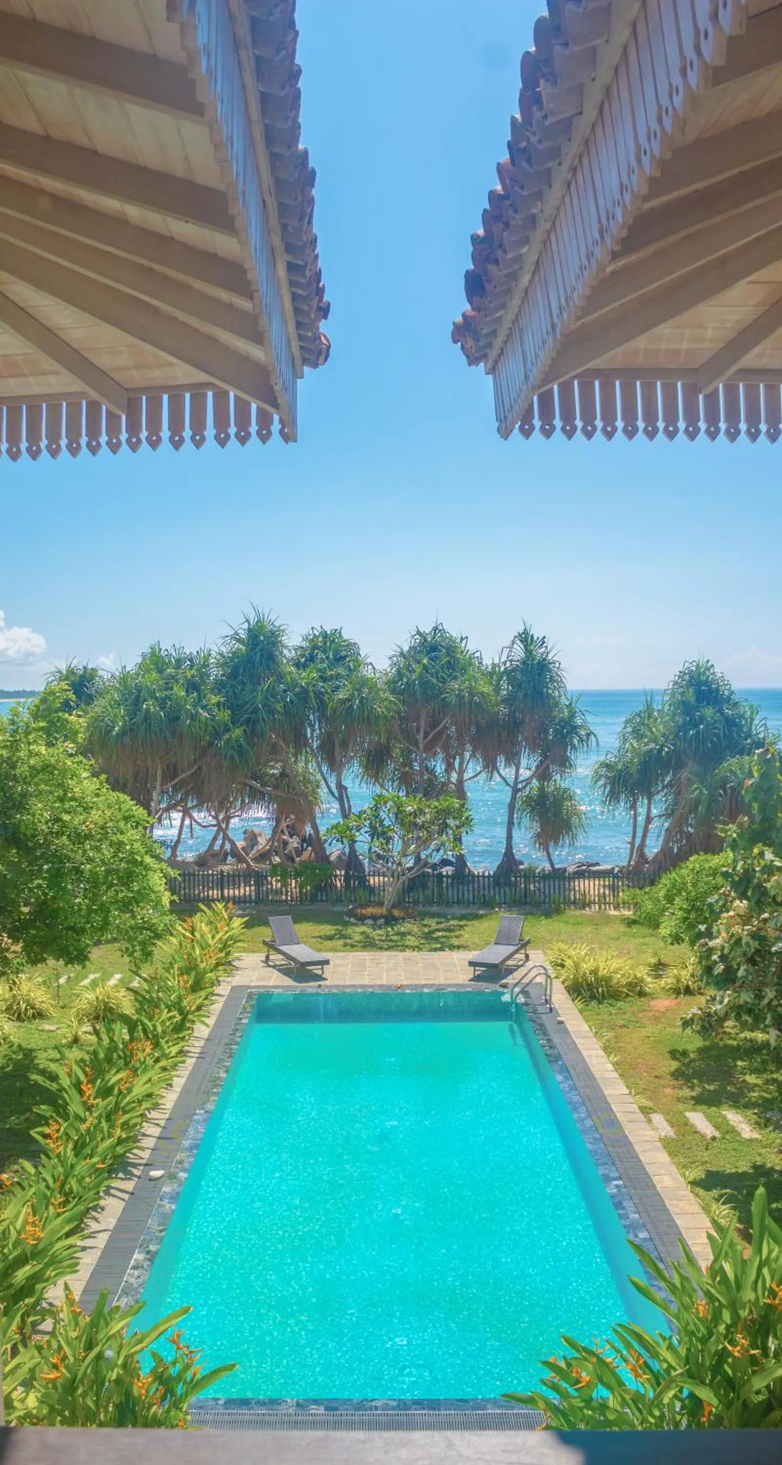 Garden in Guru Beach Resort