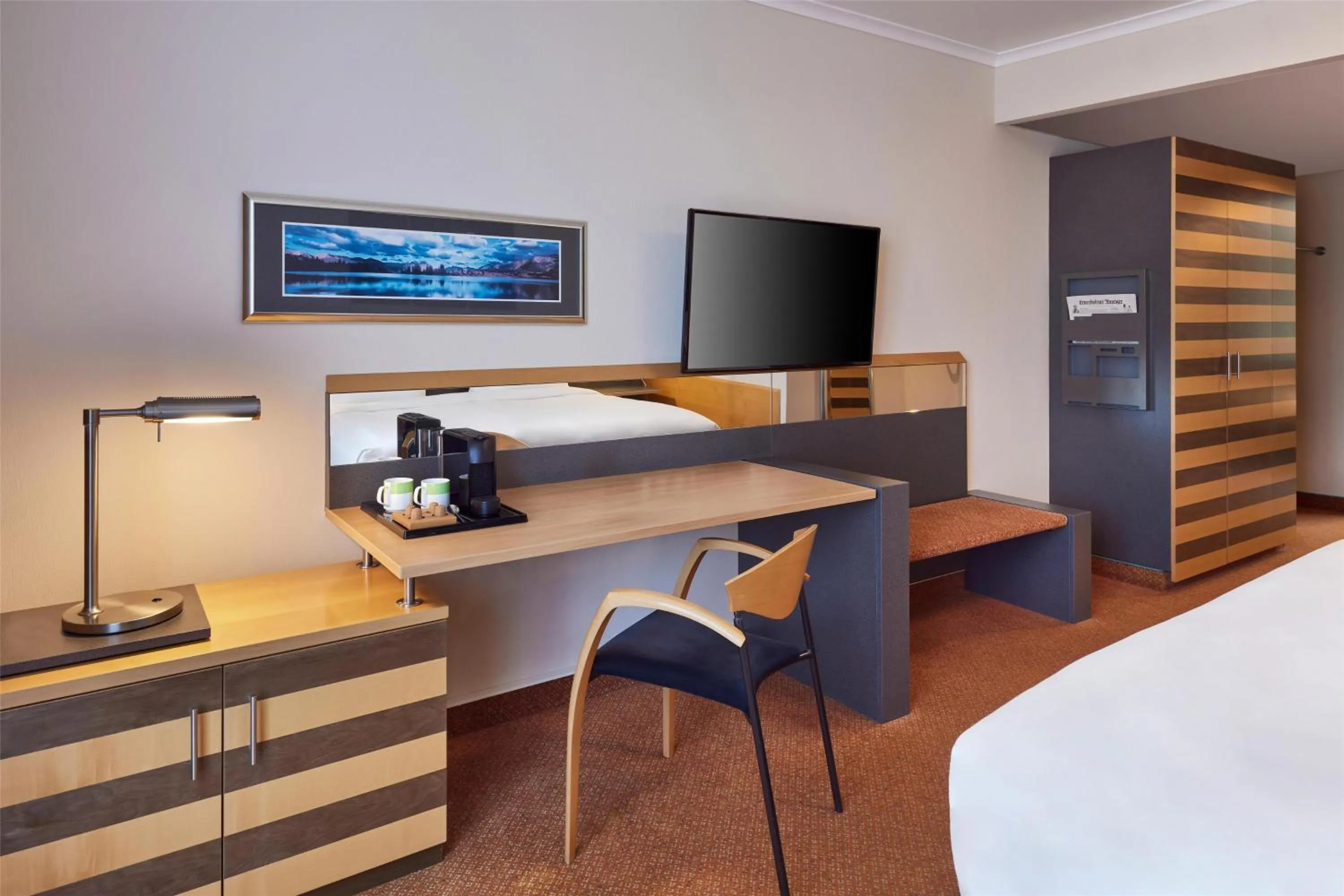 Bedroom, Bed in Lindner Hotel Leverkusen BayArena, part of JdV by Hyatt