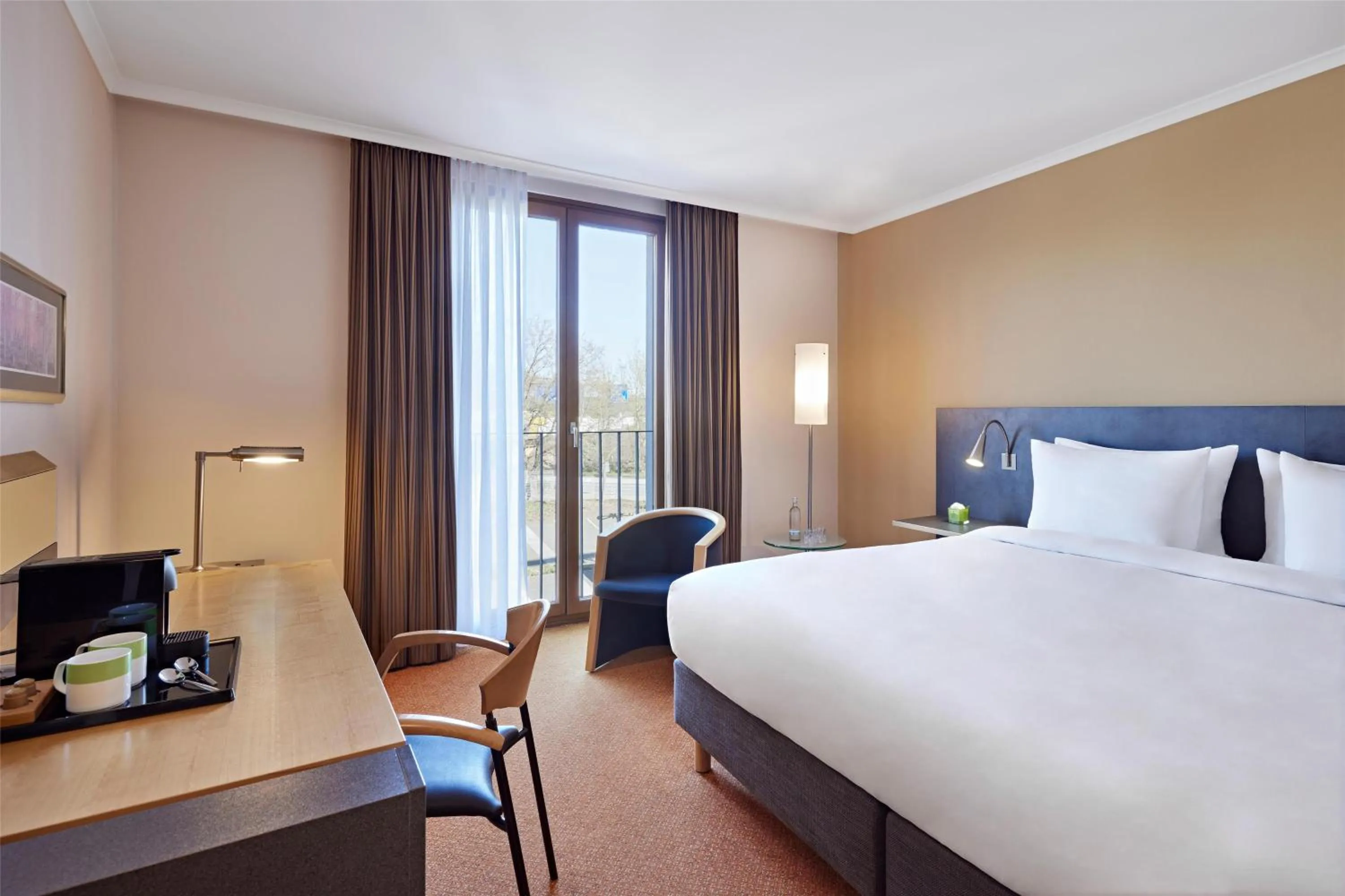 Bedroom, Bed in Lindner Hotel Leverkusen BayArena, part of JdV by Hyatt