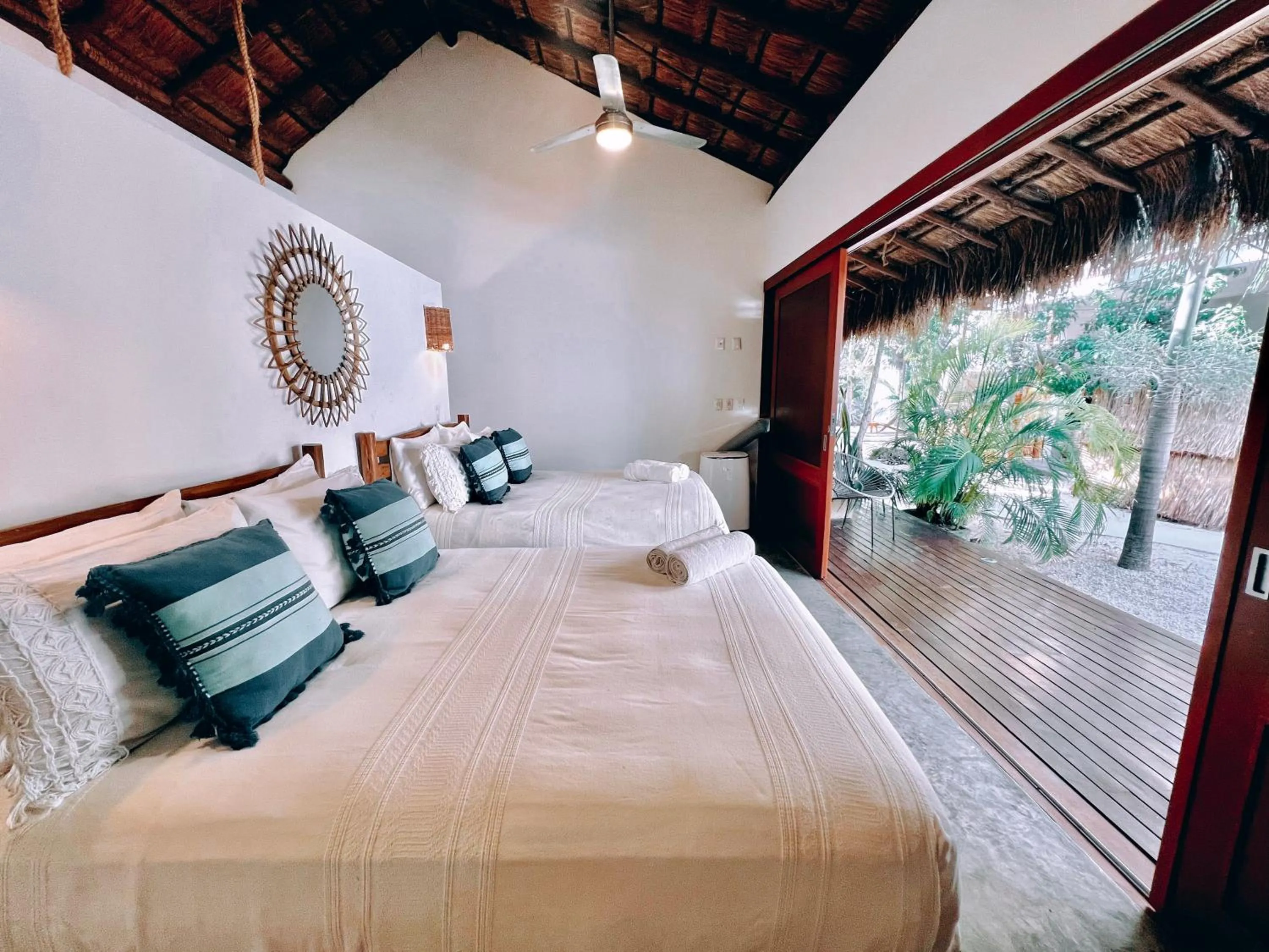 Bed in Mimosa Tulum