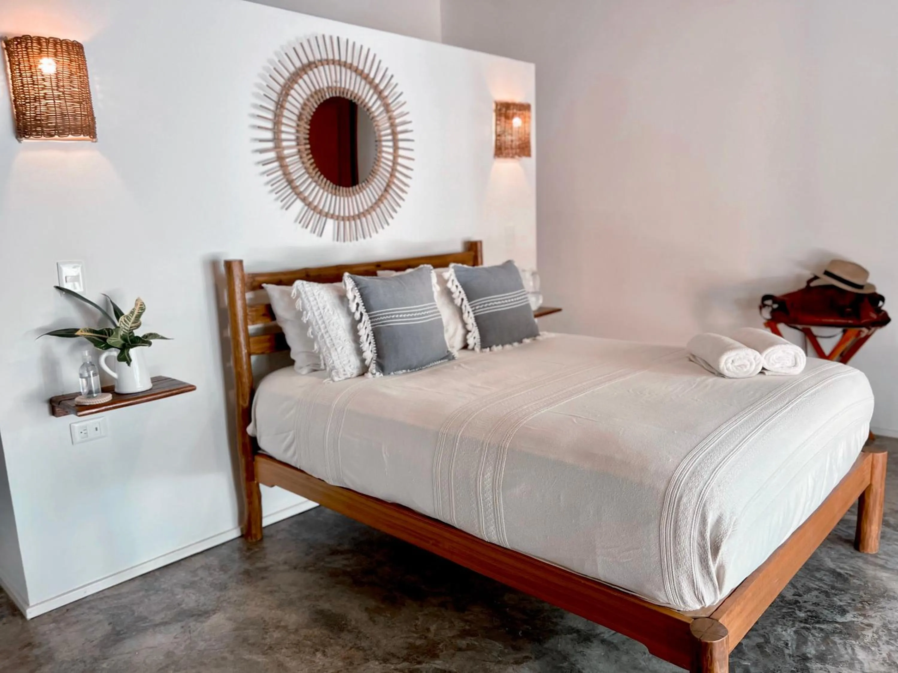 Bed in Mimosa Tulum