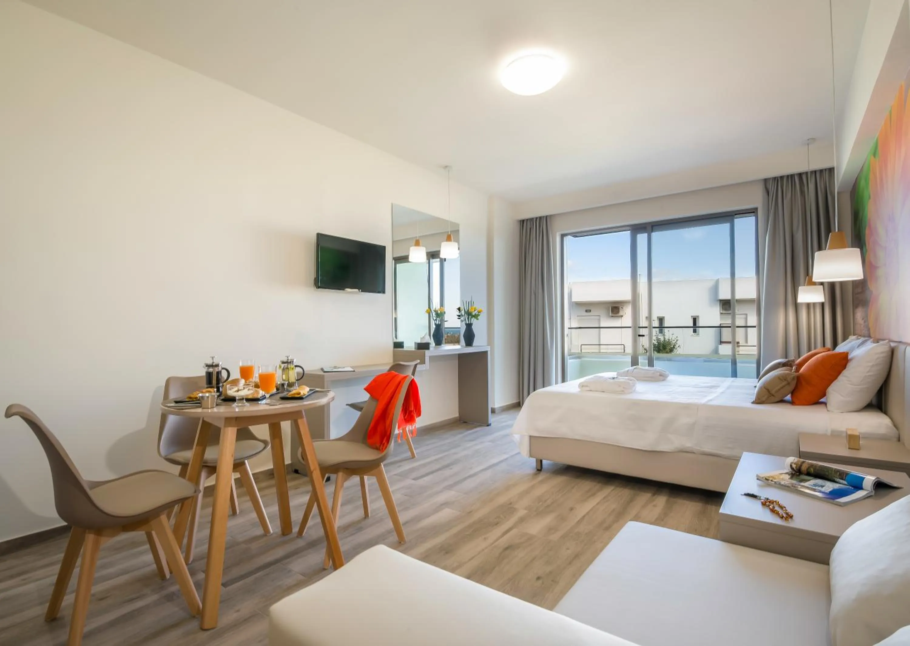 Photo of the whole room, Bed in Incognito Creta Luxury Suites and More