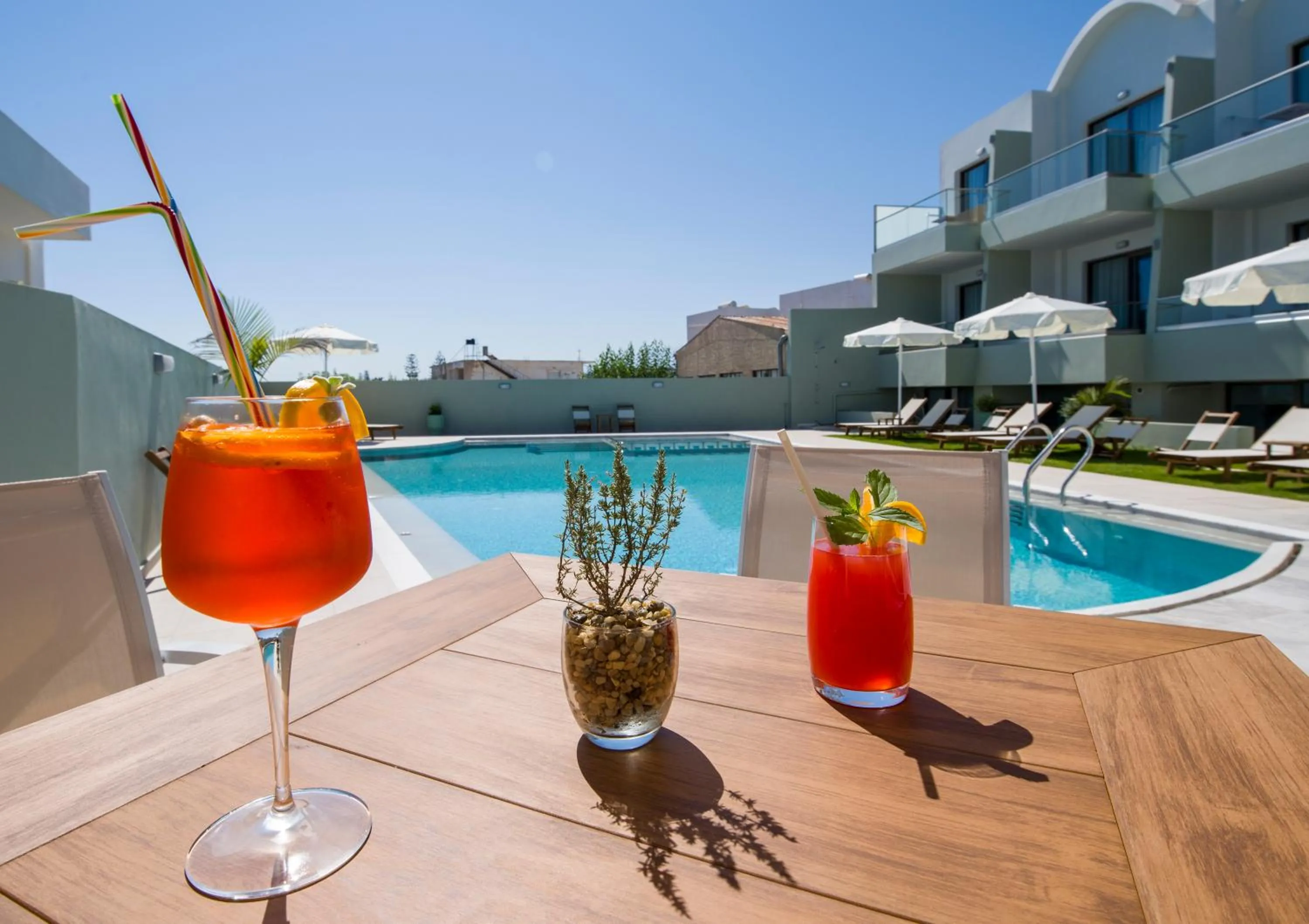 Swimming pool in Incognito Creta Luxury Suites and More