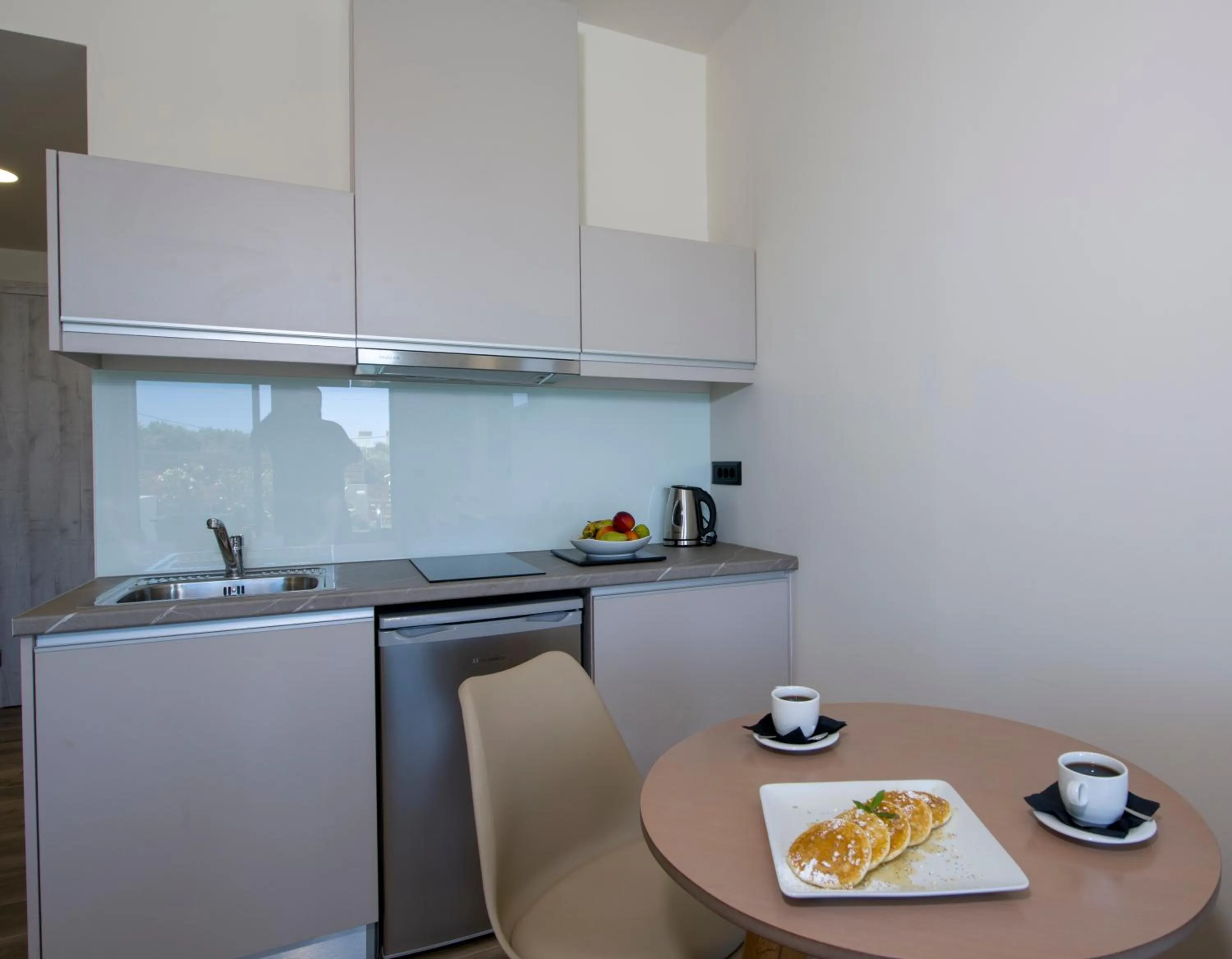 Kitchen or kitchenette in Incognito Creta Luxury Suites and More