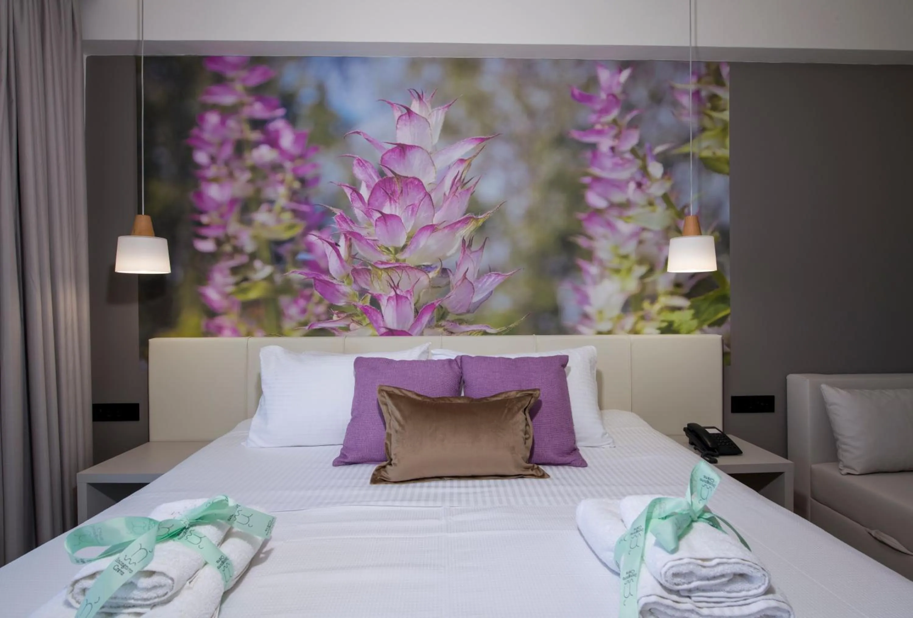 Bed in Incognito Creta Luxury Suites and More