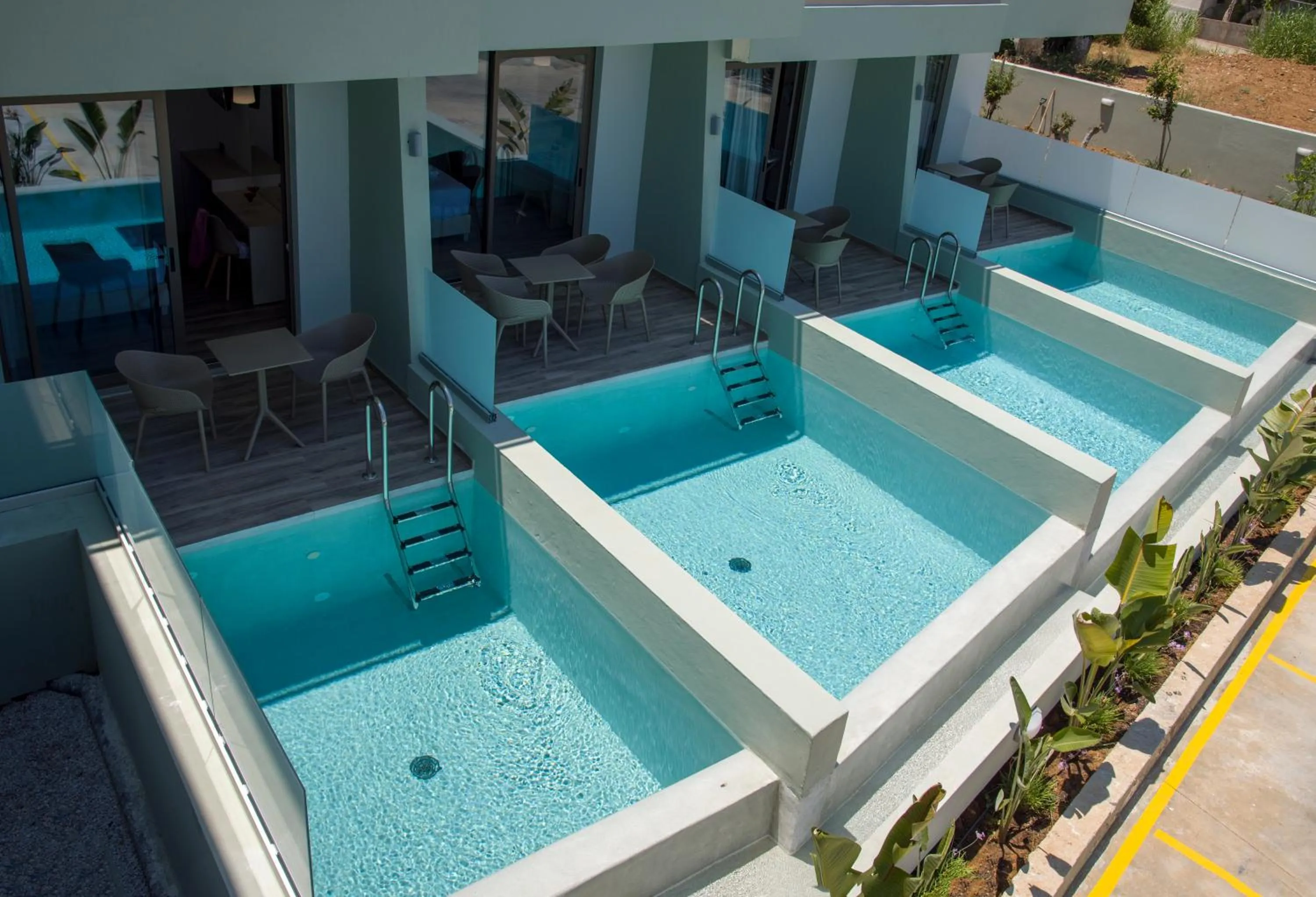 Swimming pool in Incognito Creta Luxury Suites and More