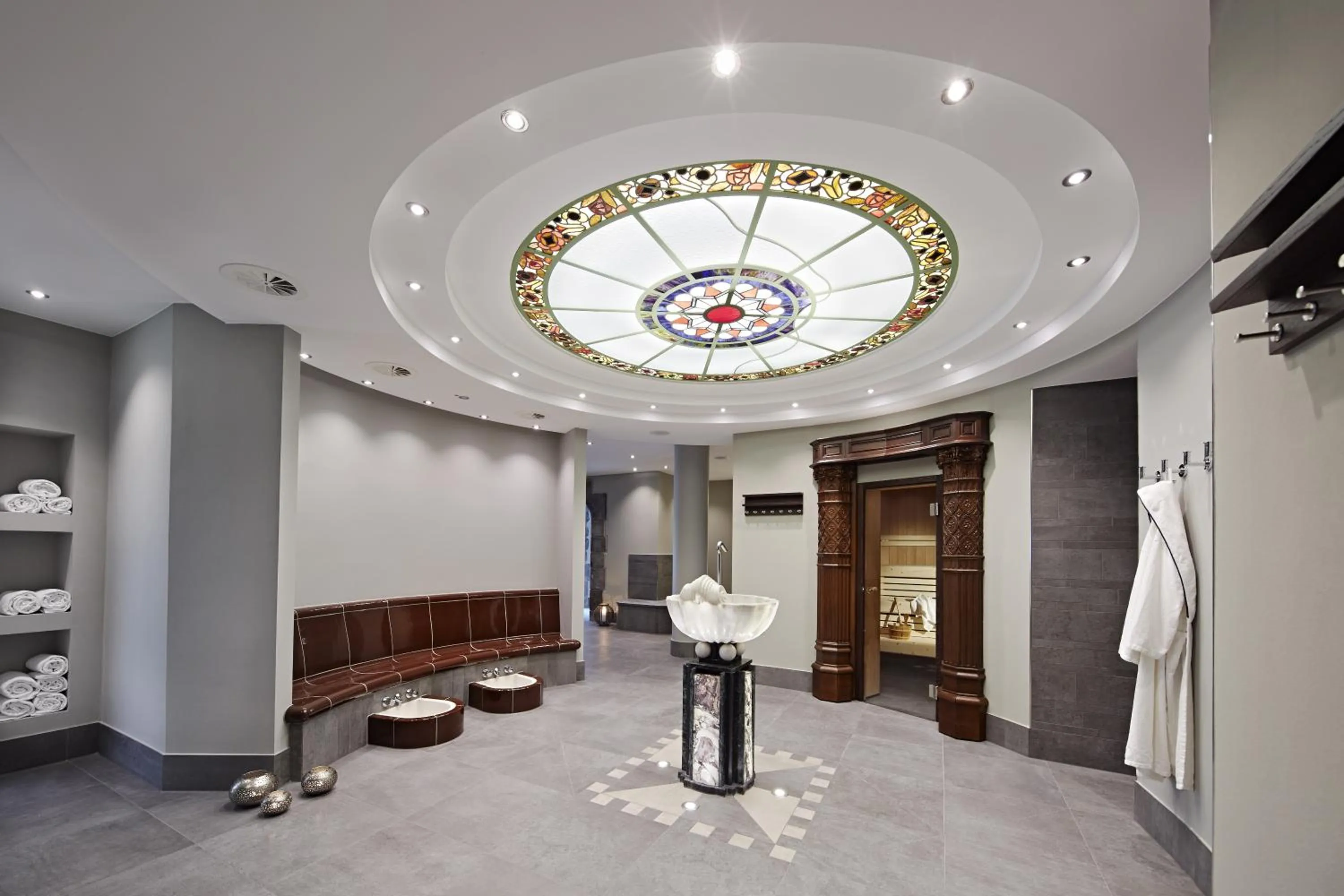 Spa and wellness centre/facilities in Golf- und Sporthotel Wiesensee