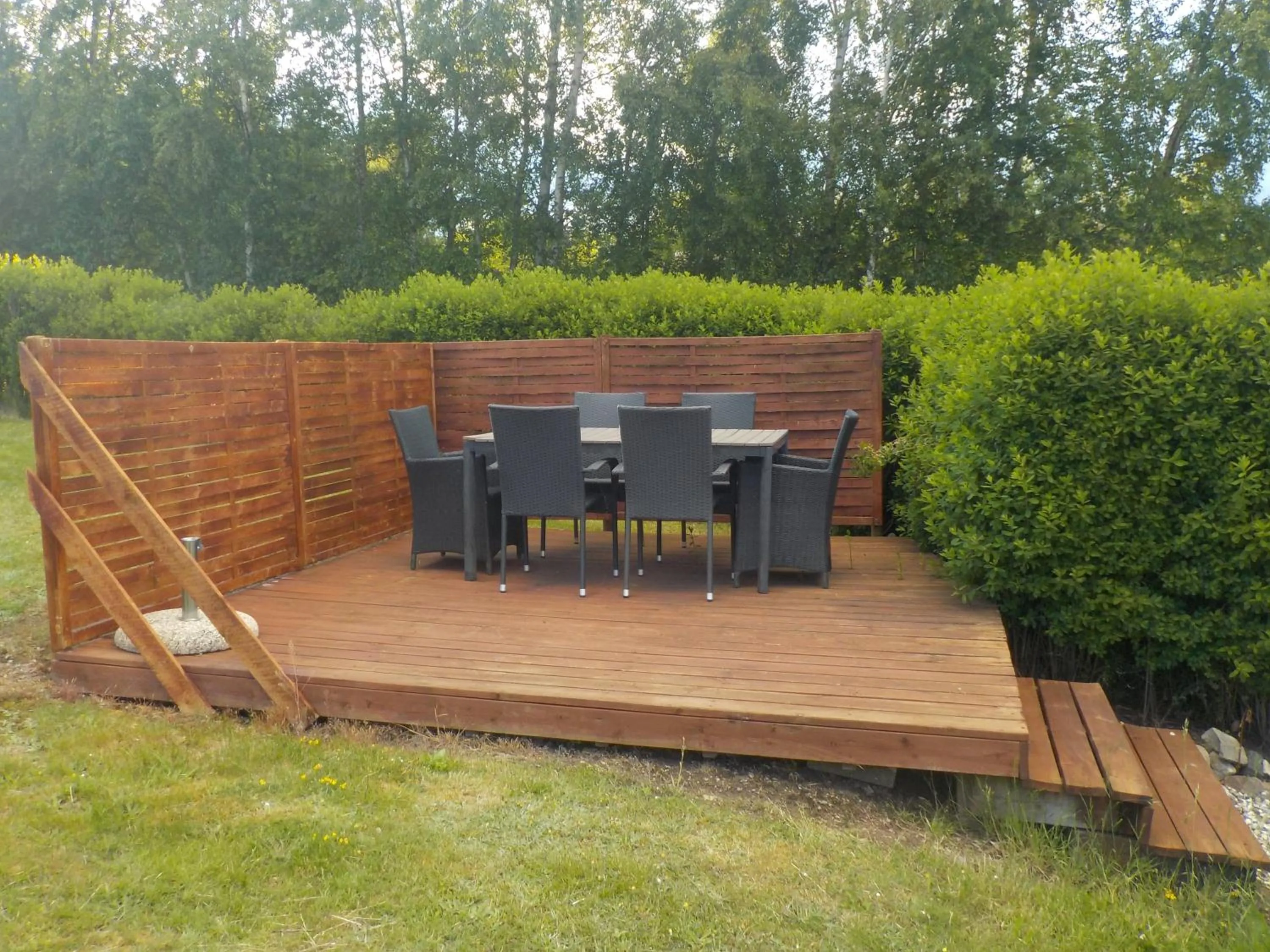 Garden view in Lyngsågaard K