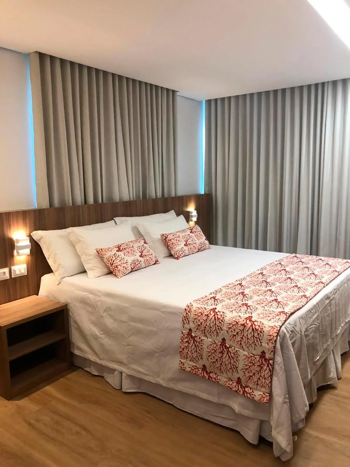 Bed in Pousada Morro do Farol