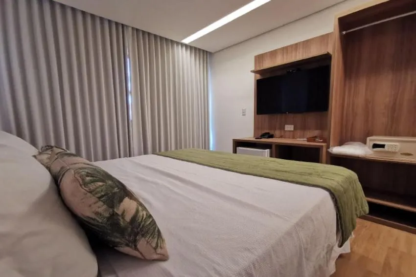 Bed in Pousada Morro do Farol