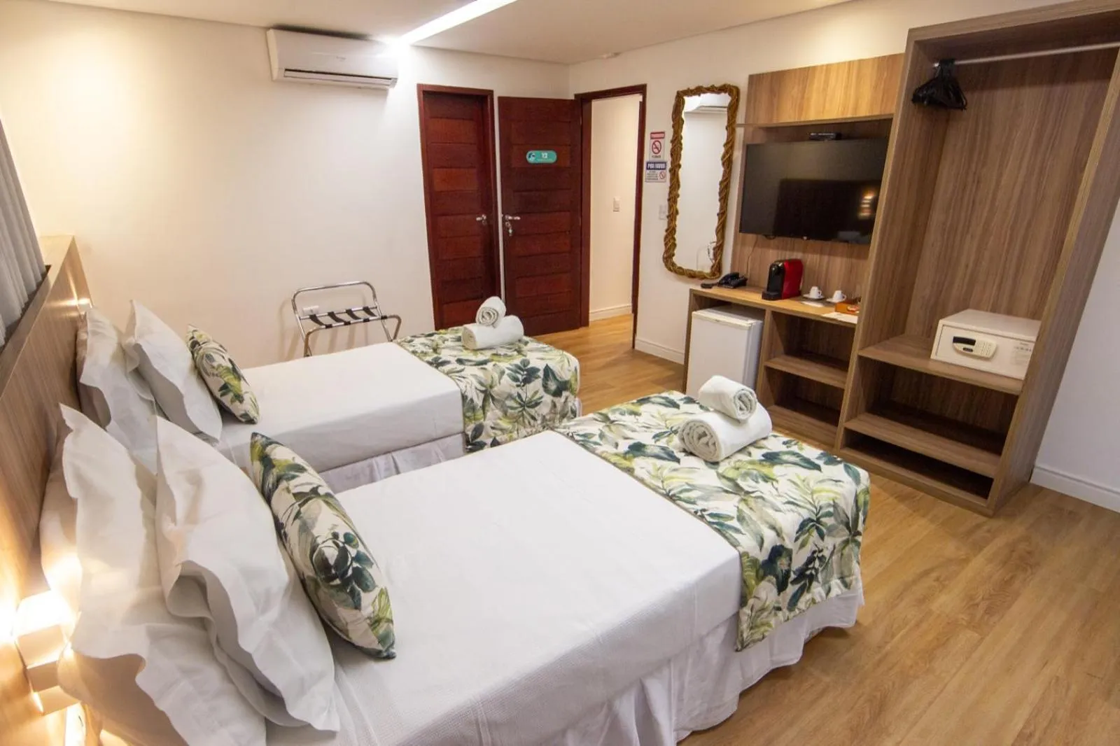 Bed in Pousada Morro do Farol