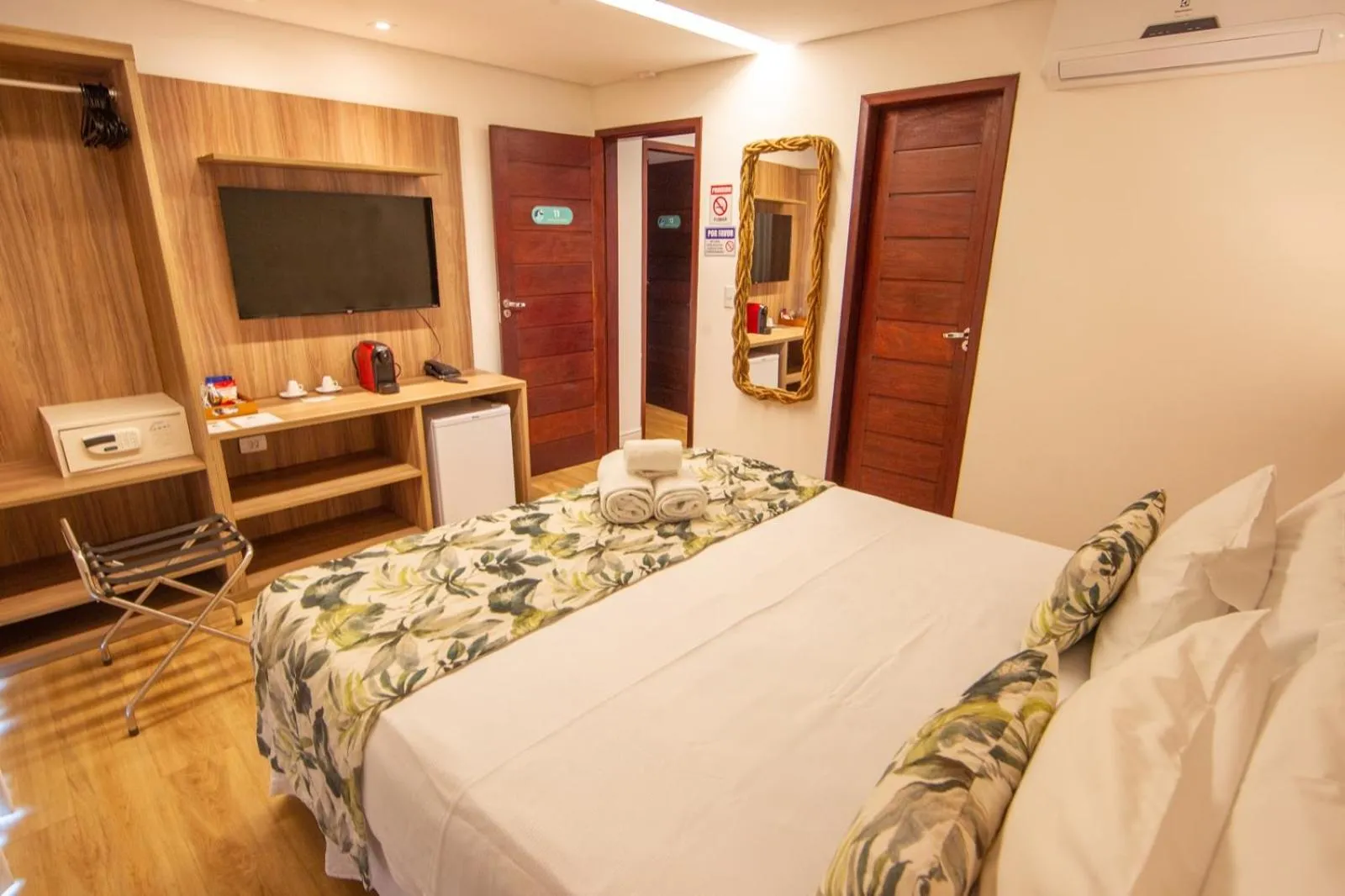 Bed in Pousada Morro do Farol