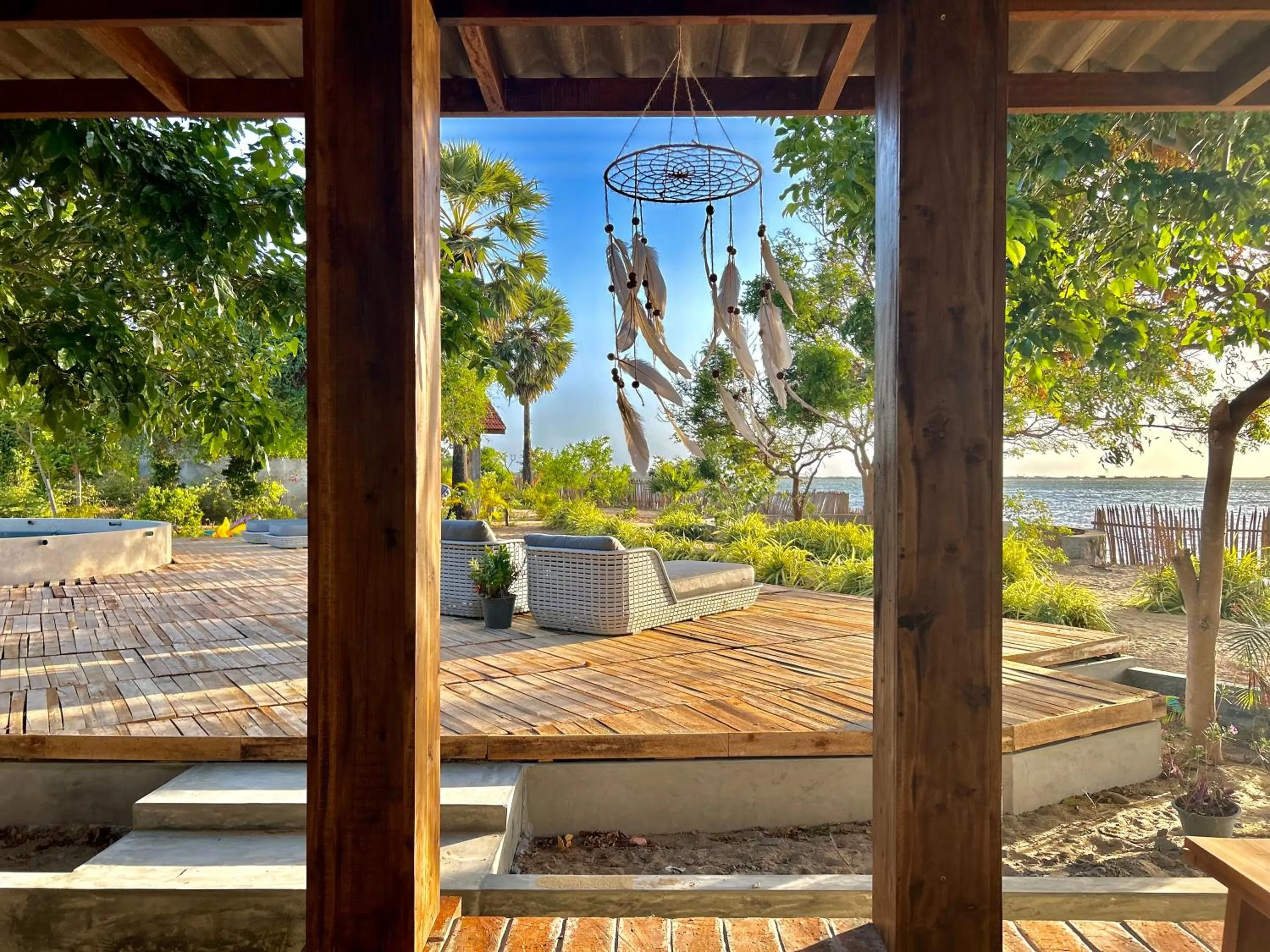 Patio in Arasi Resort