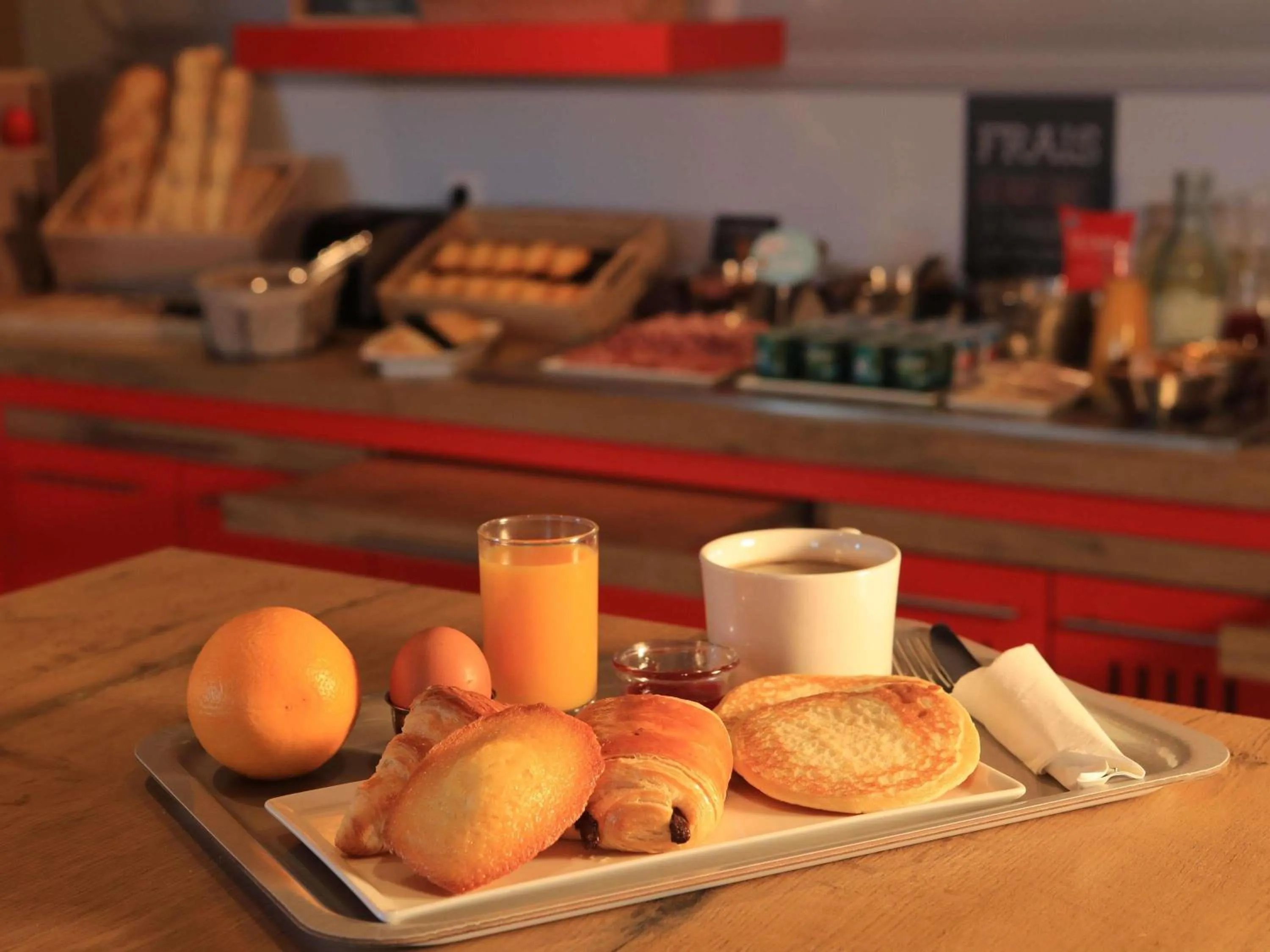 Breakfast in ibis Aurillac