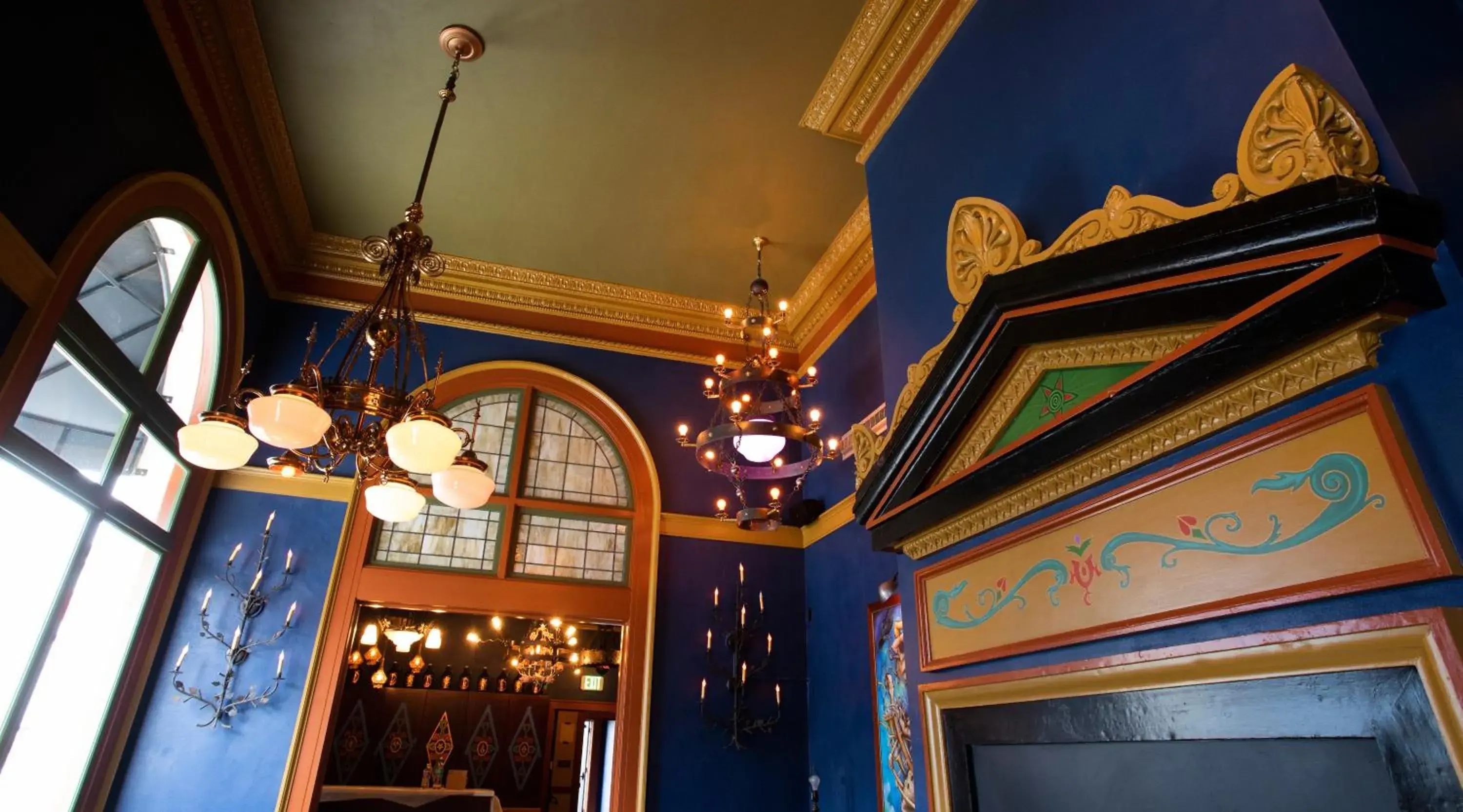Lobby or reception in McMenamins Elks Temple Lobby or reception in McMenamins Elks Temple