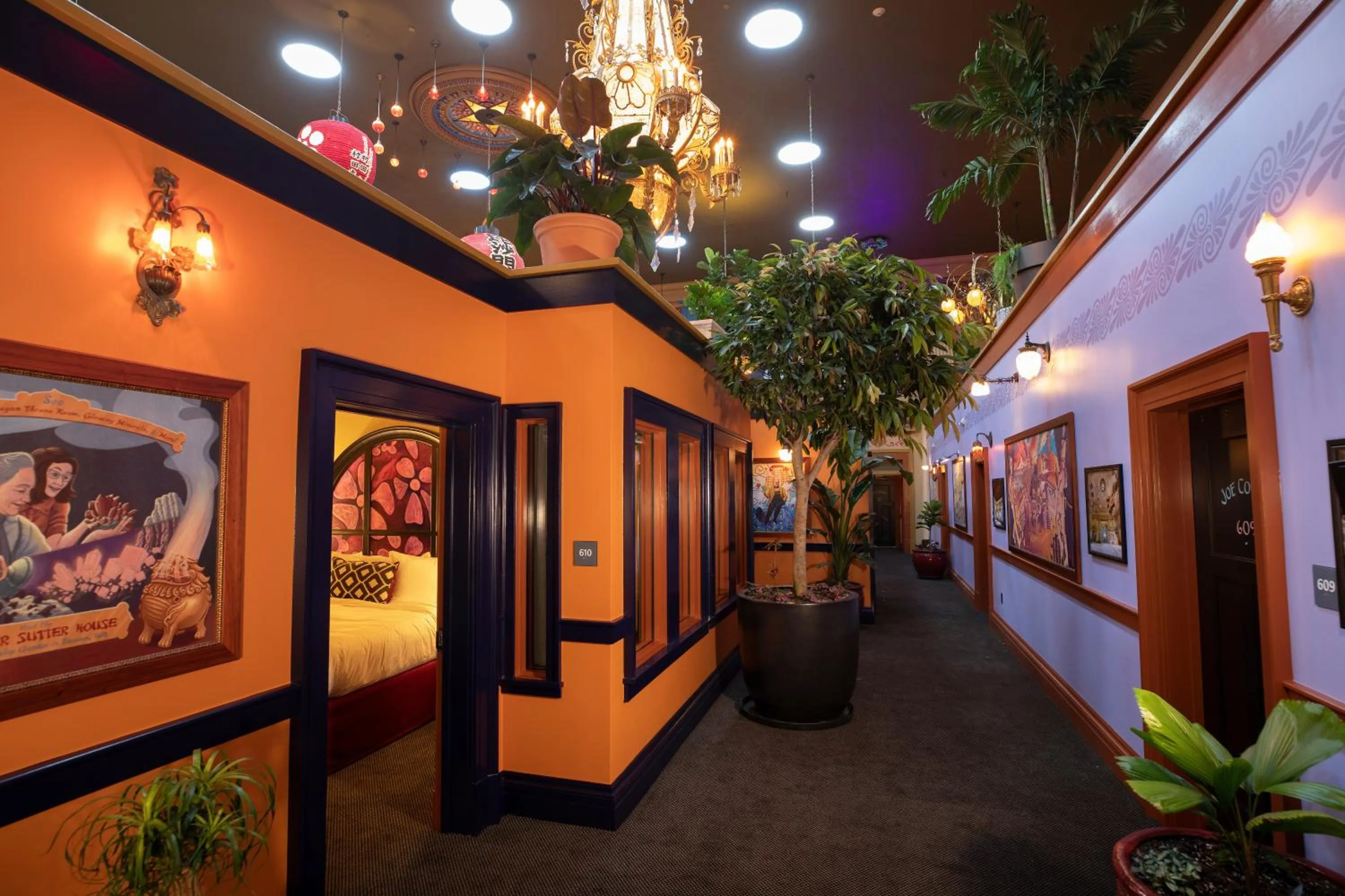 Decorative detail in McMenamins Elks Temple