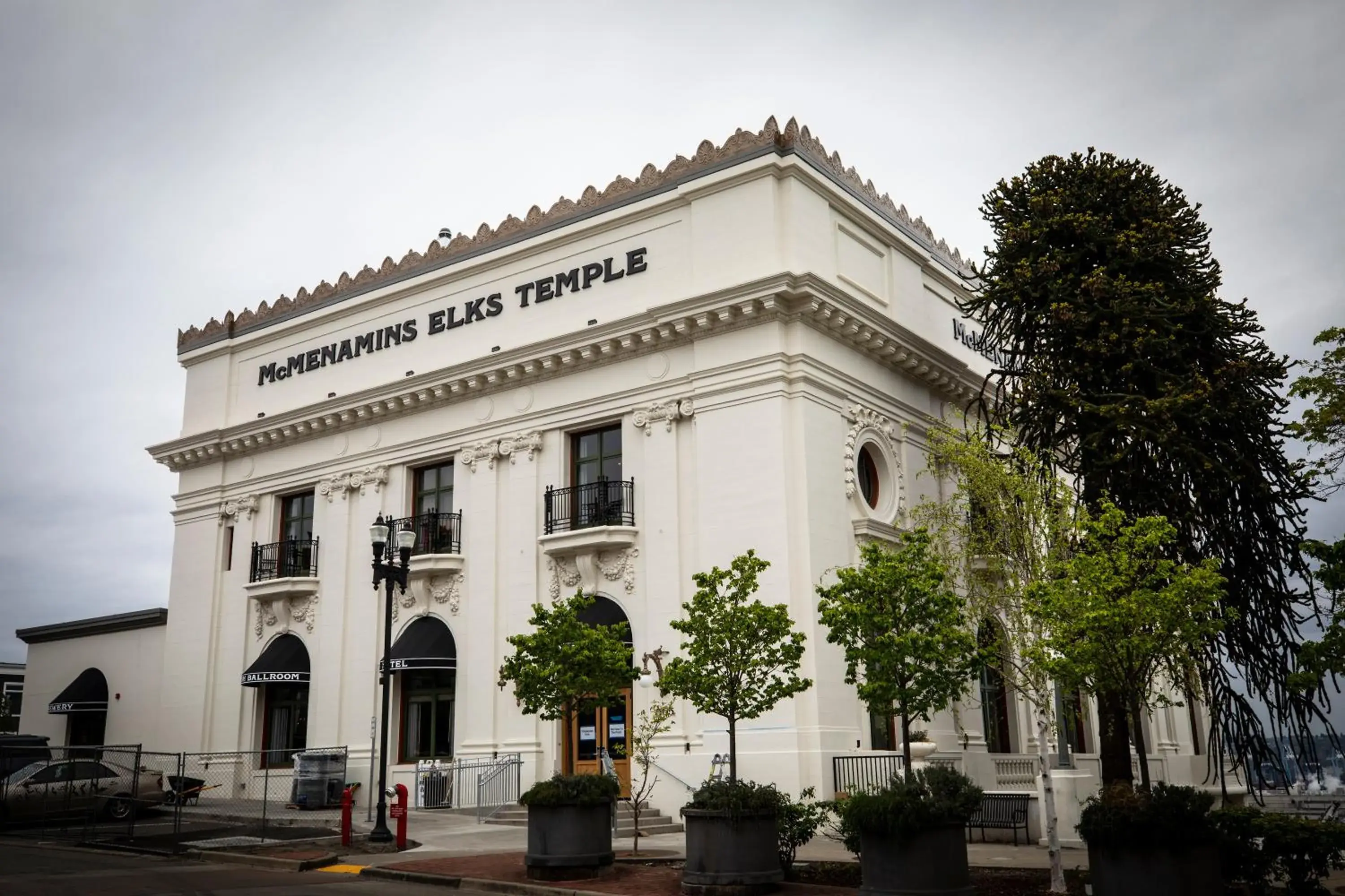 Property building in McMenamins Elks Temple Property building in McMenamins Elks Temple