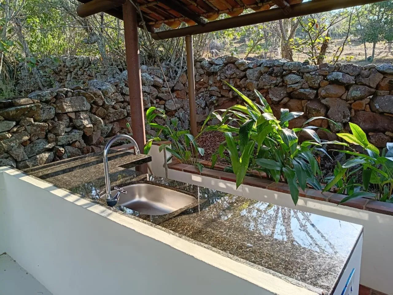 Kitchen or kitchenette in El Paraiso - B&B Finca San Vicente