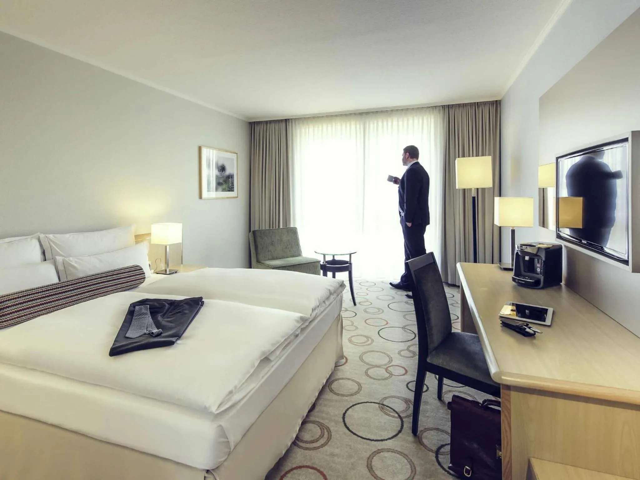 Bedroom, Bed in Mercure Düsseldorf Kaarst