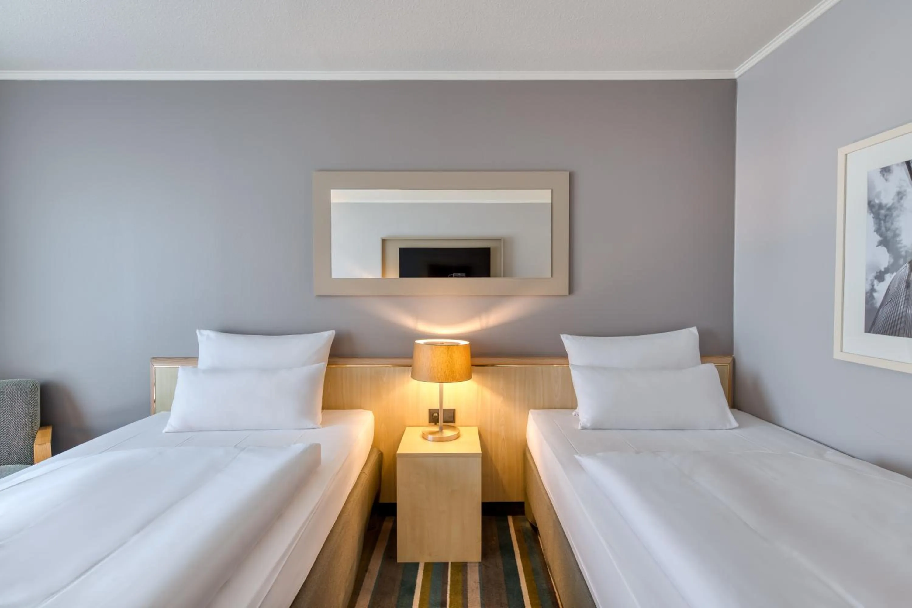 Bed in Mercure Düsseldorf Kaarst