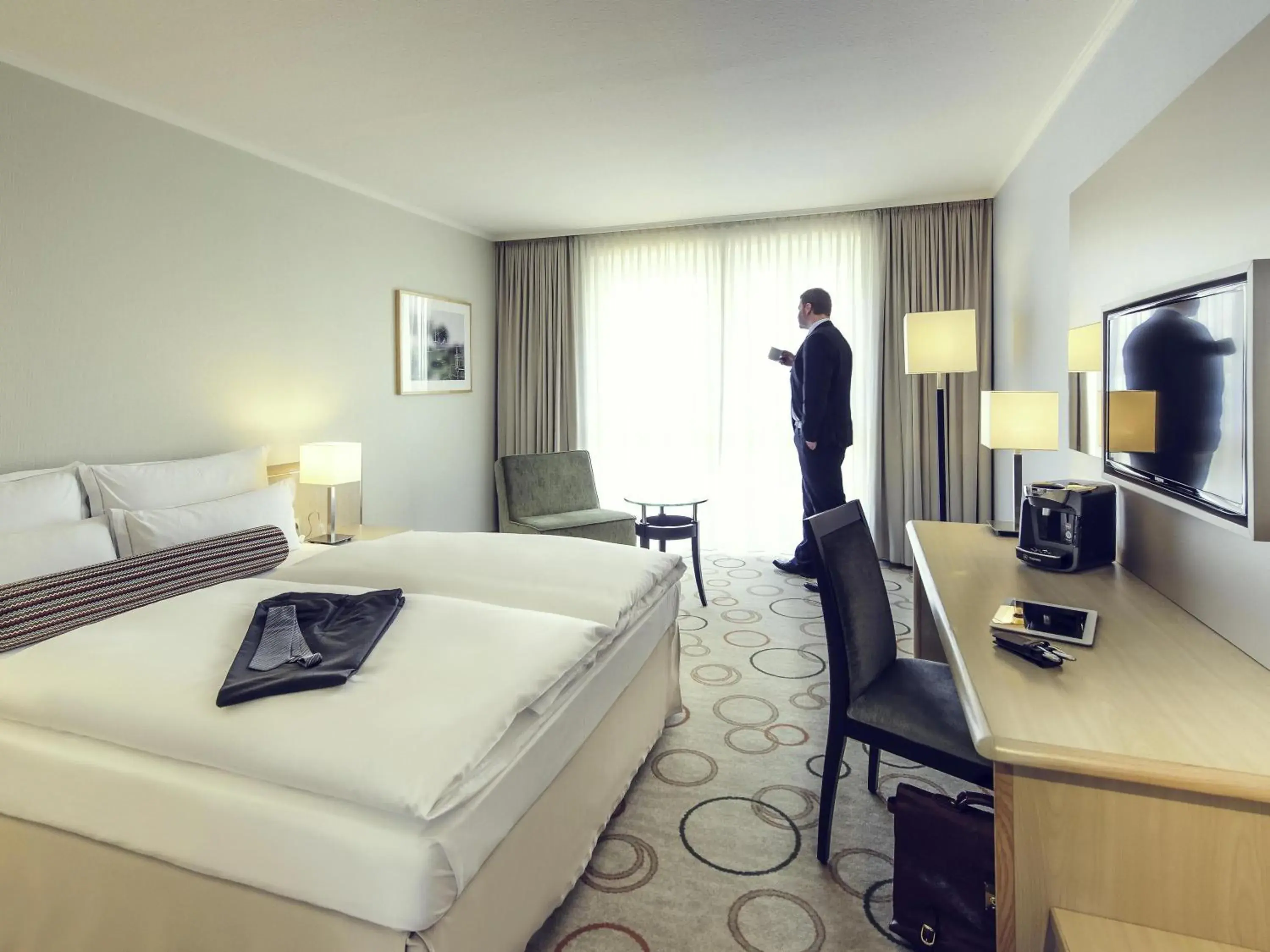 Bedroom, Bed in Mercure Düsseldorf Kaarst Bedroom, Bed in Mercure Düsseldorf Kaarst