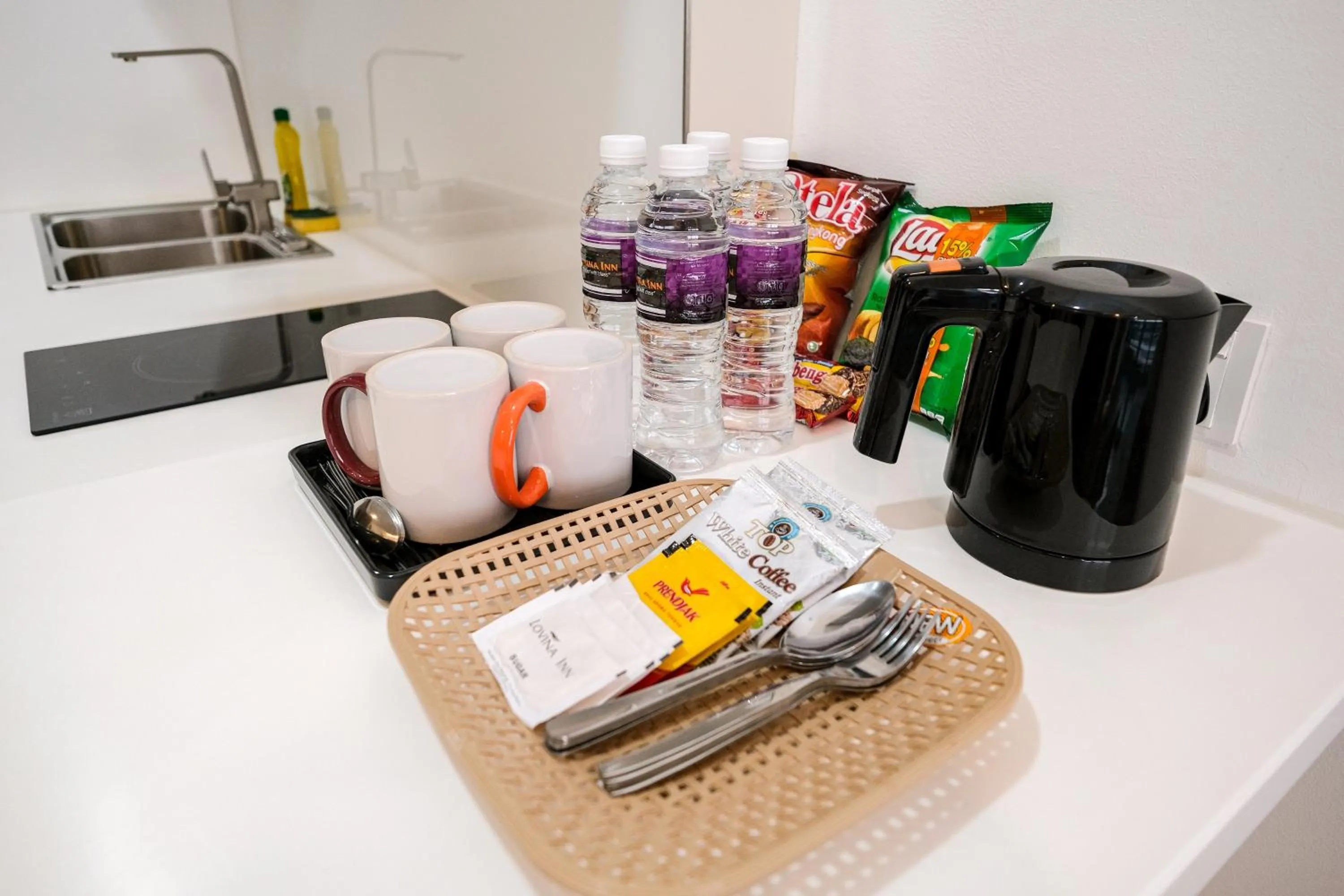 Food and drinks in LOVINA 17-11 at Harbour Bay Residences