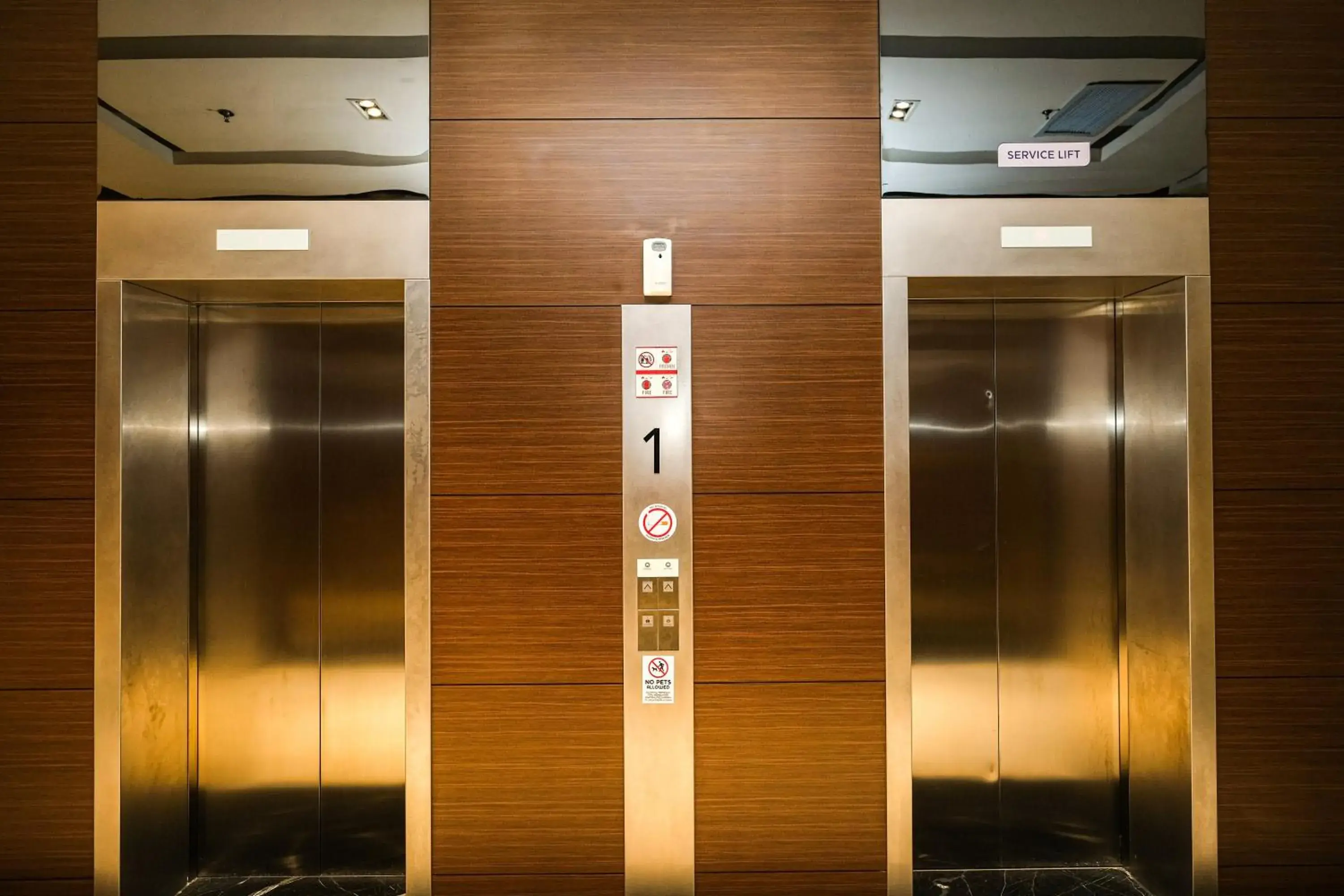 Facade/entrance in LOVINA 17-11 at Harbour Bay Residences Facade/entrance in LOVINA 17-11 at Harbour Bay Residences